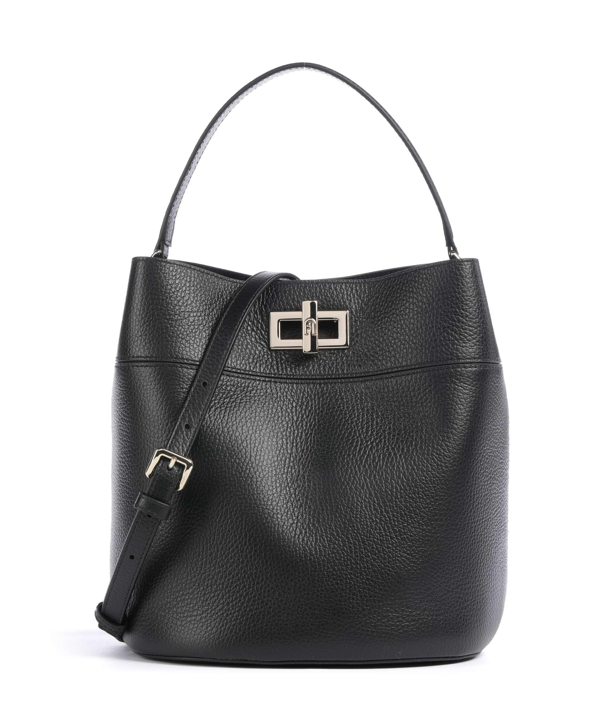 Furla Amelia M Torebka worek nero