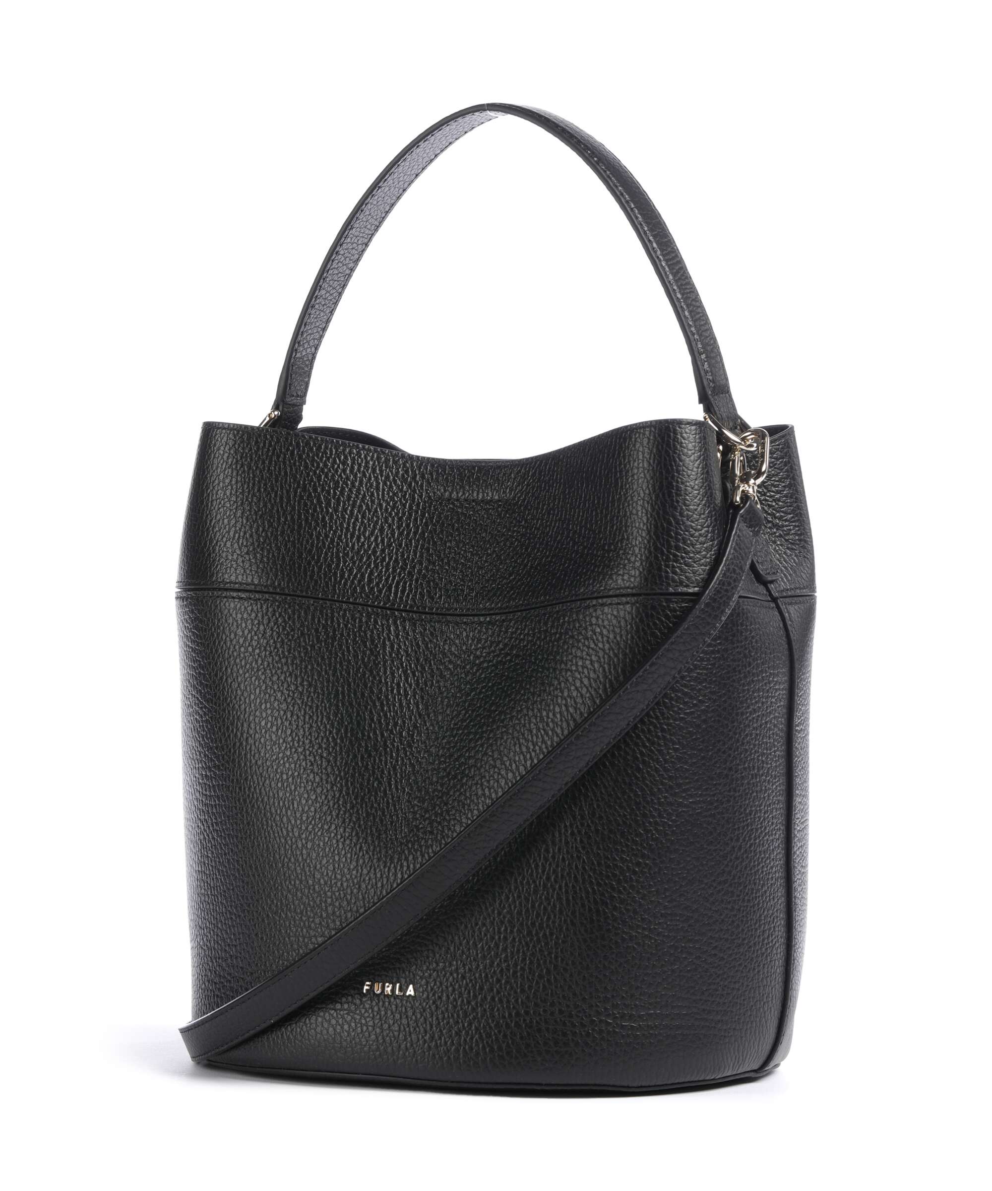 Furla Amelia M Torebka worek nero - Image 2
