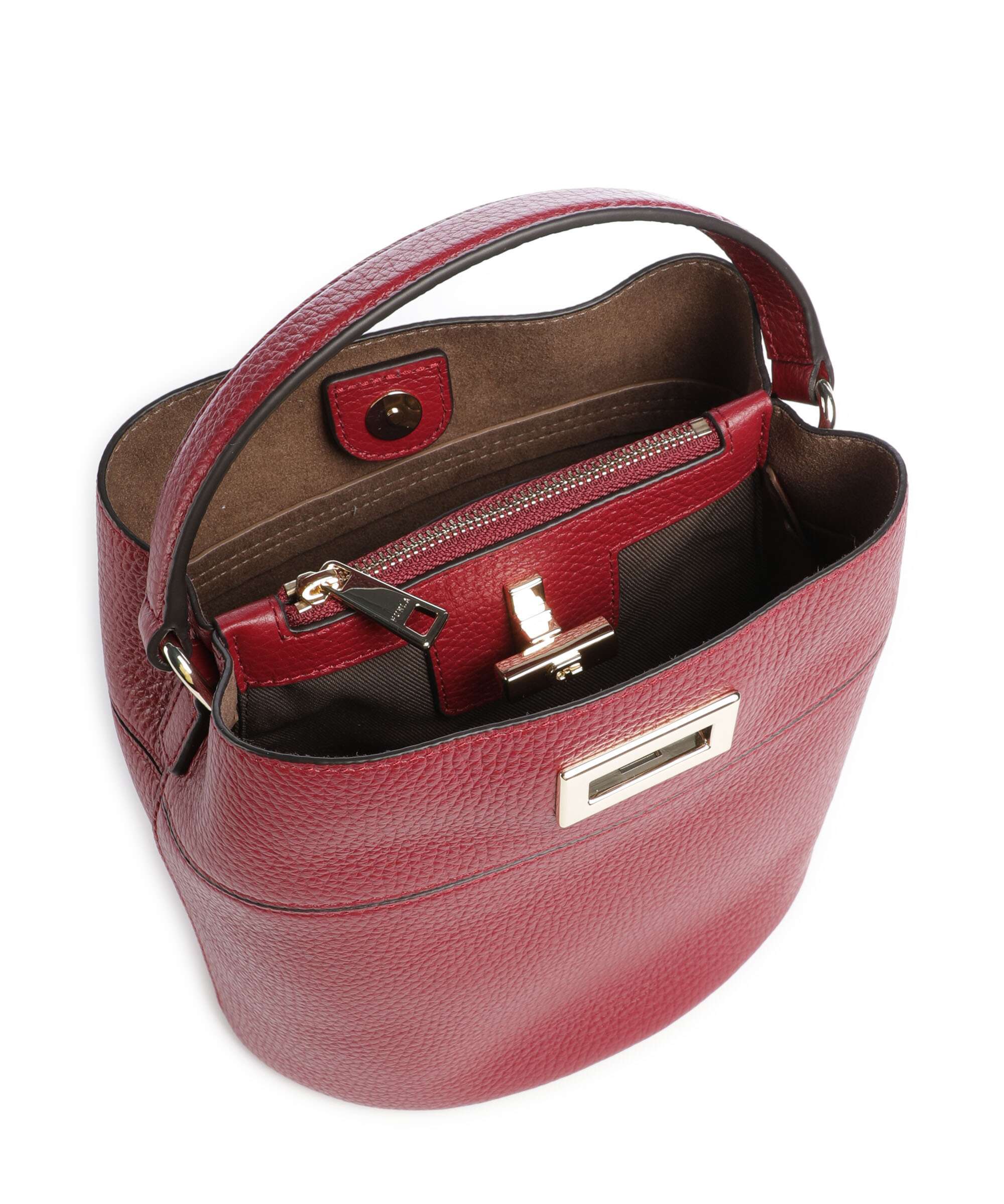 Furla Amelia Mini Torebka worek ciliegia - Image 6
