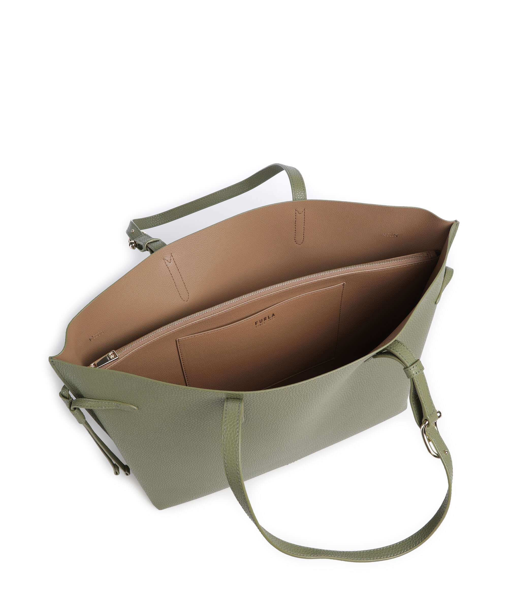 Furla Ava L Torba na zakupy avocado/toffee - Image 6