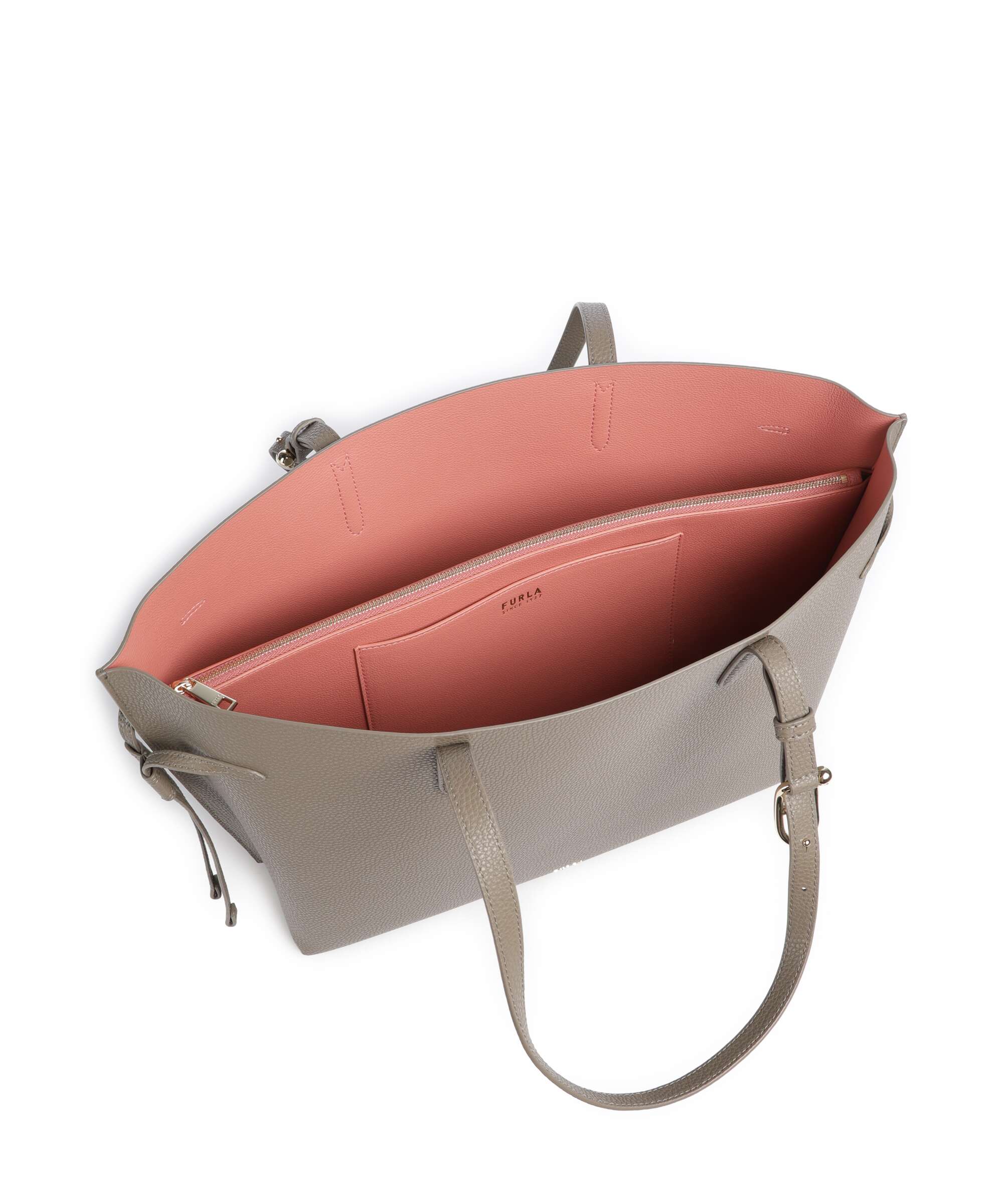 Furla Ava L Torba na zakupy muddy gray/rosewood - Image 5