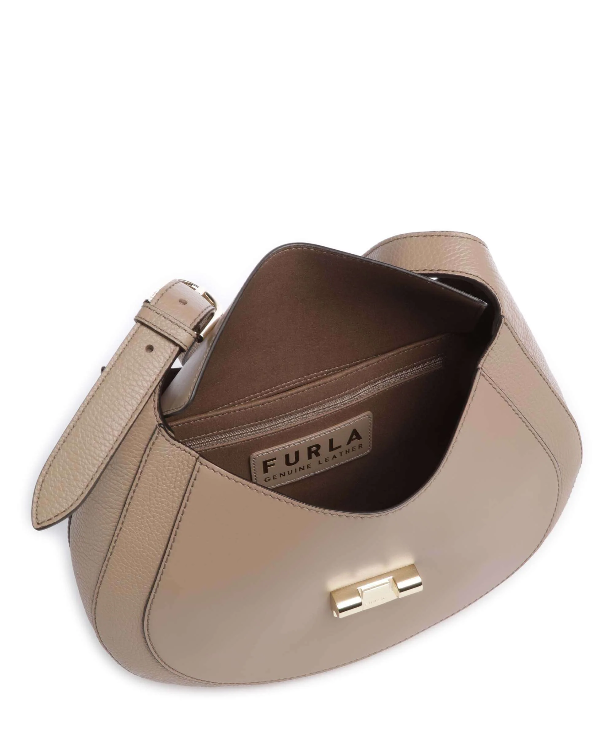 Furla Club 2 M Torebka worek greige - Image 6
