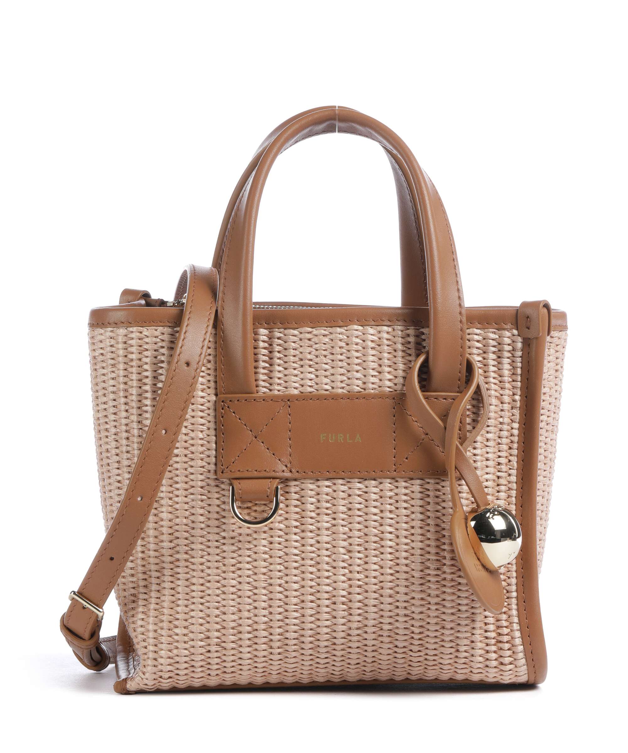 Furla Divide It Mini Torebka toni naturale/tabacco