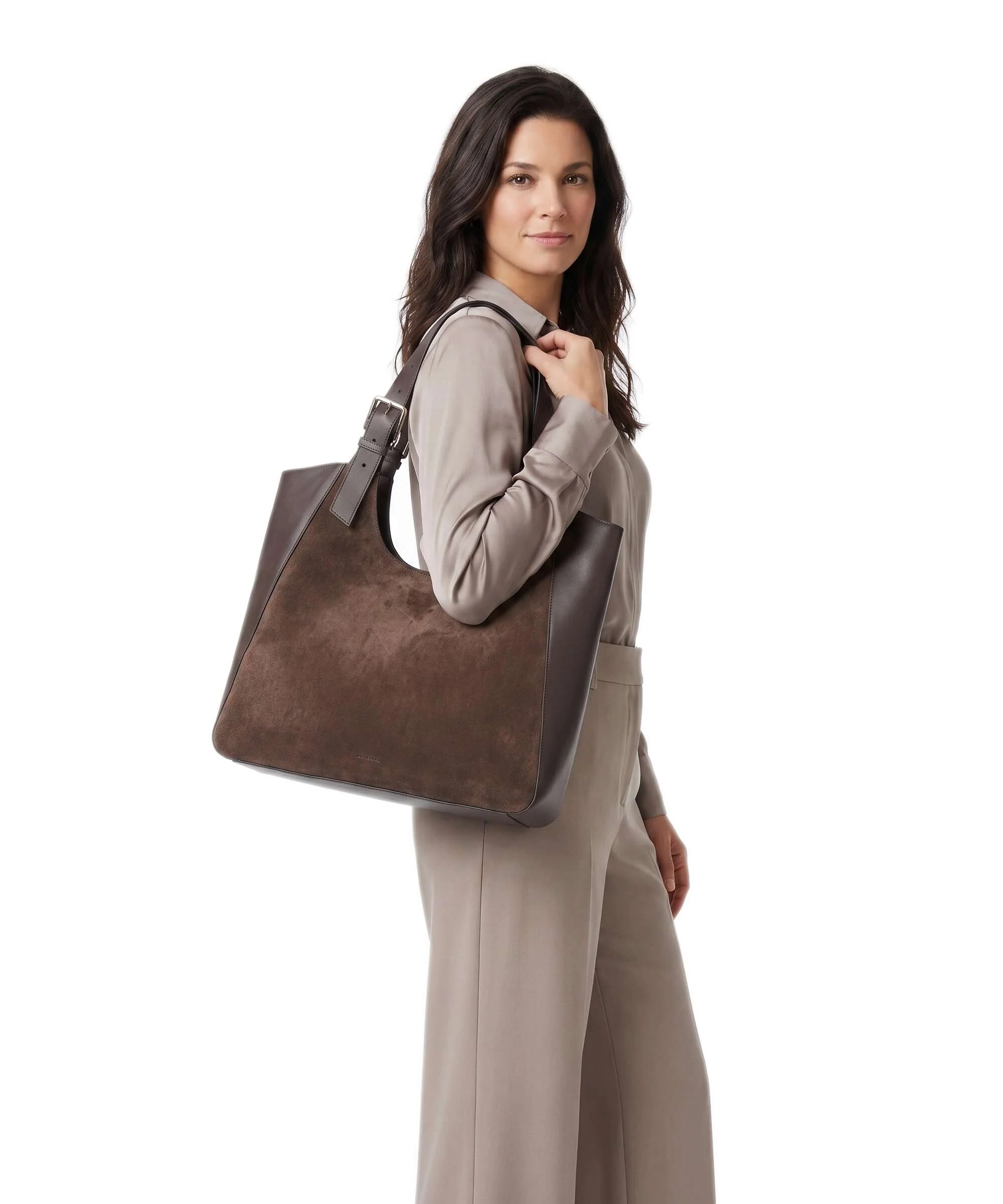 Furla Dora L Torba na zakupy toni cioccolato - Image 3