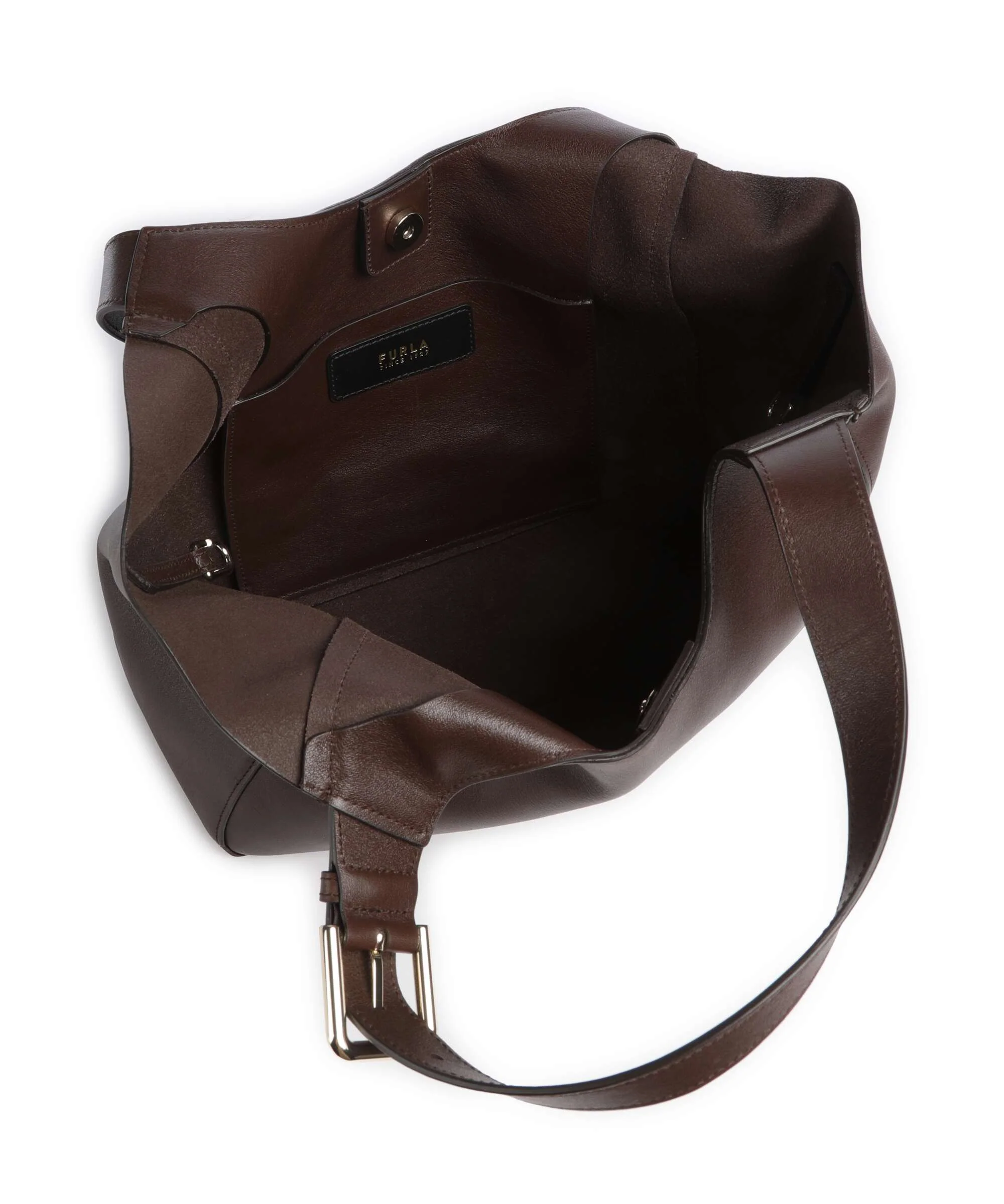 Furla Dora M Torba na zakupy dark cioccolato - Image 6