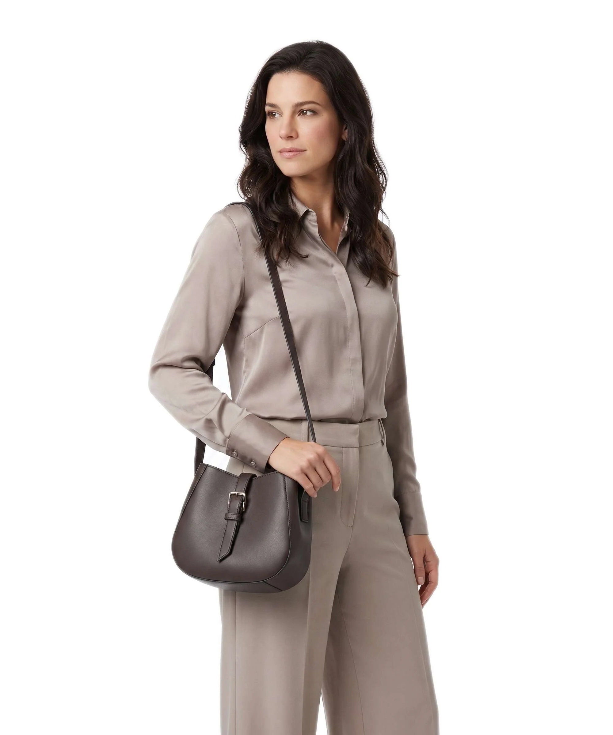 Furla Dora Mini Torba przez ramię cioccolato - Image 3