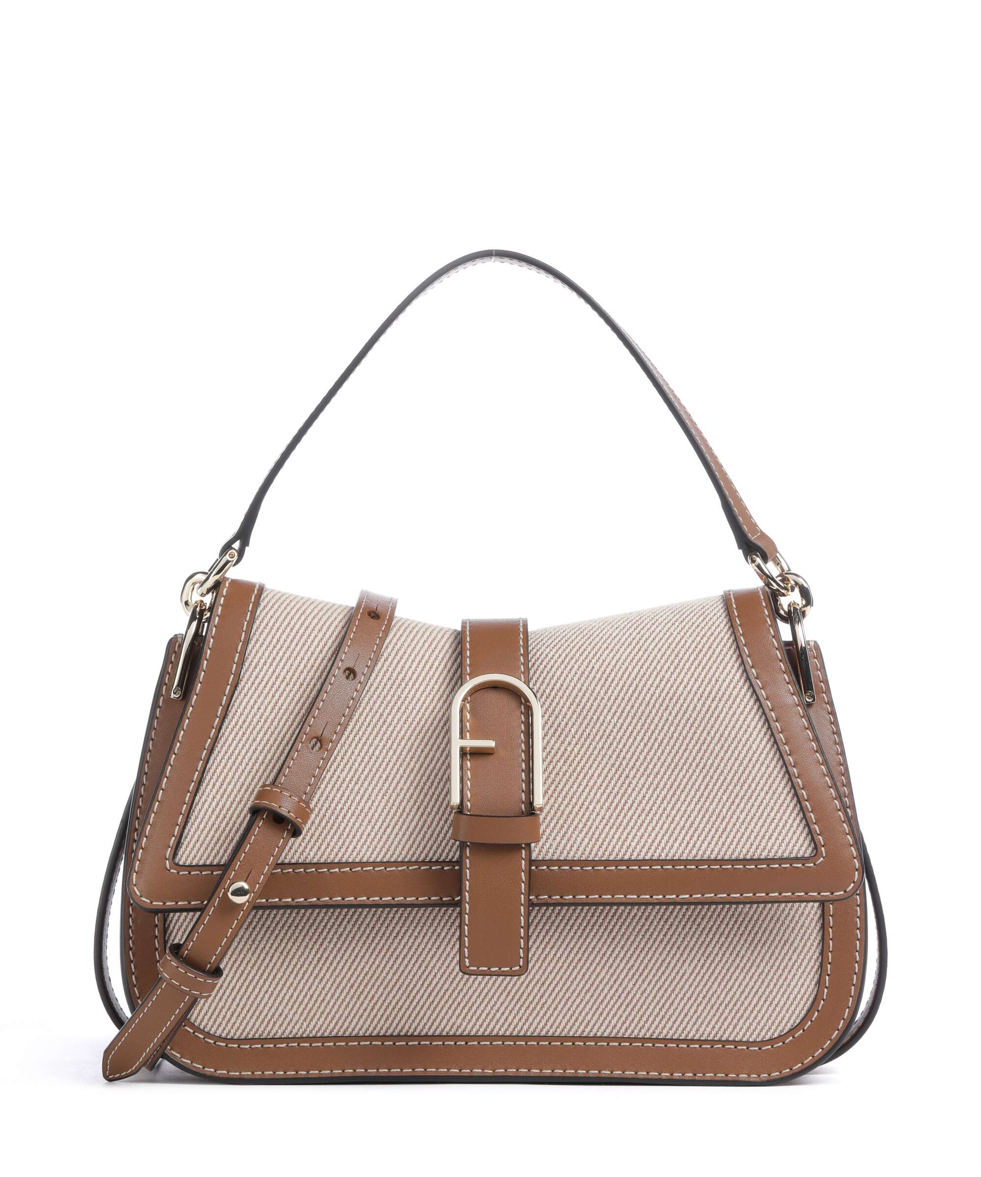 Furla Flow M Torebka toni cognac