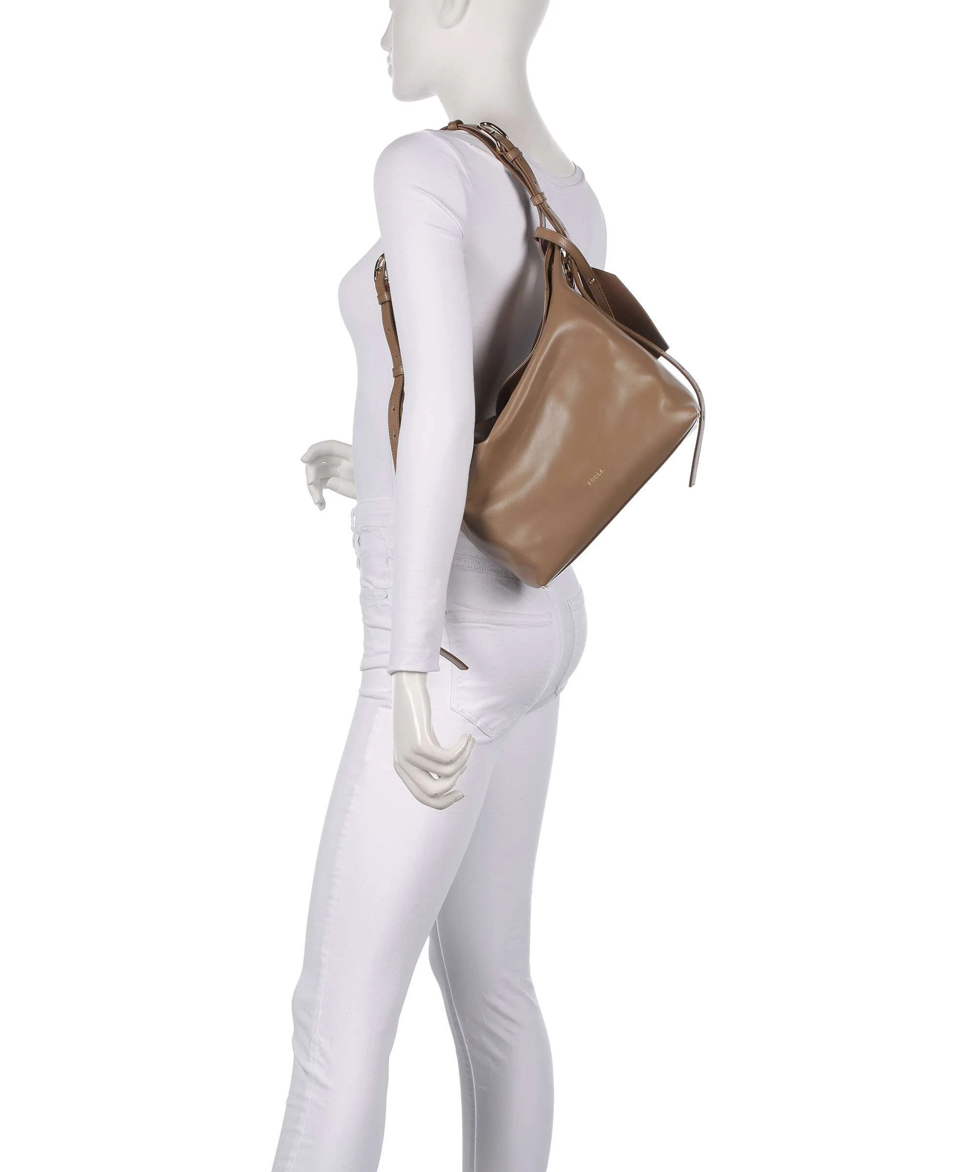 Furla Ginevra M Torebka worek toffee - Image 3