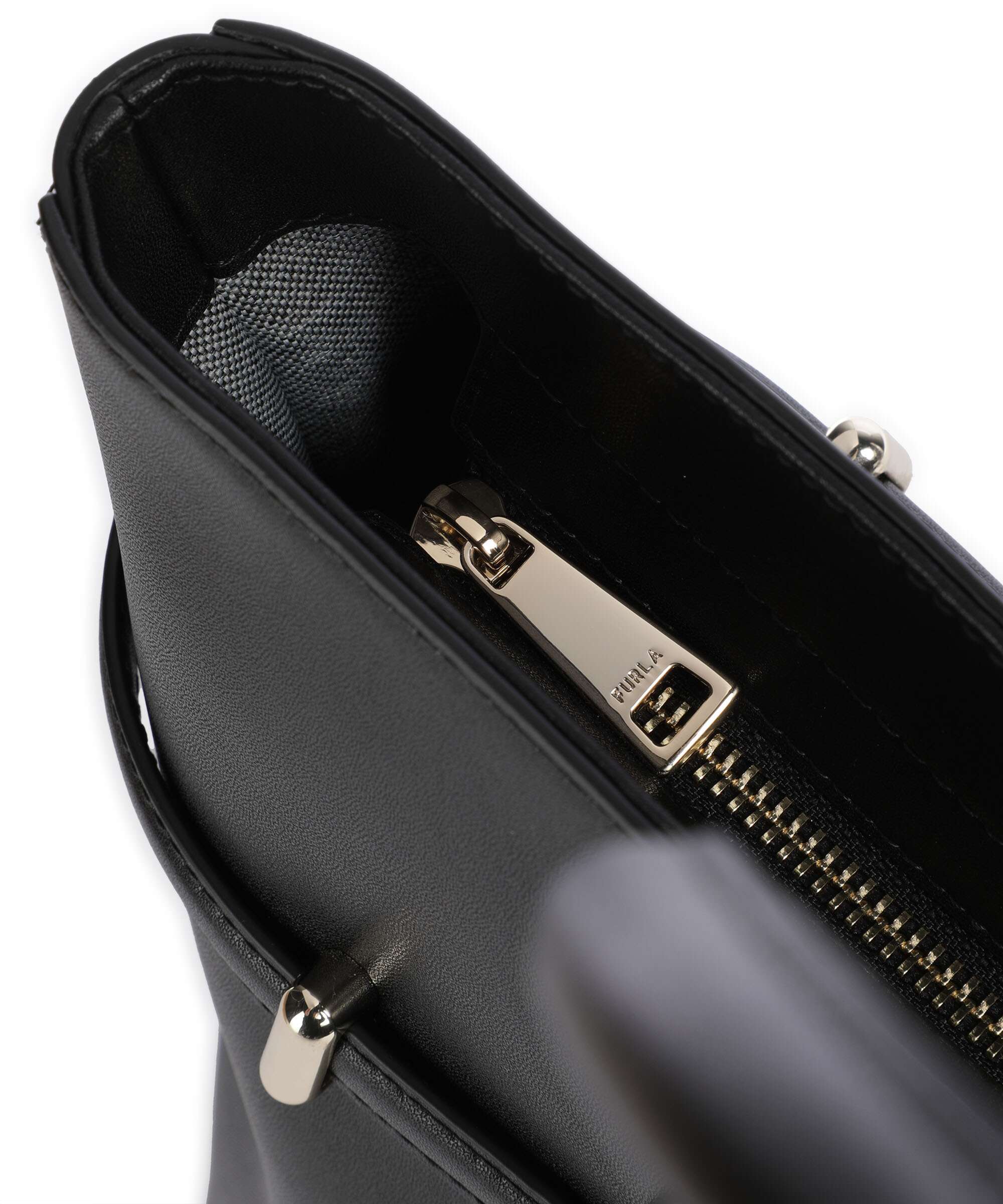 Furla Goccia L Torba na zakupy nero - Image 4