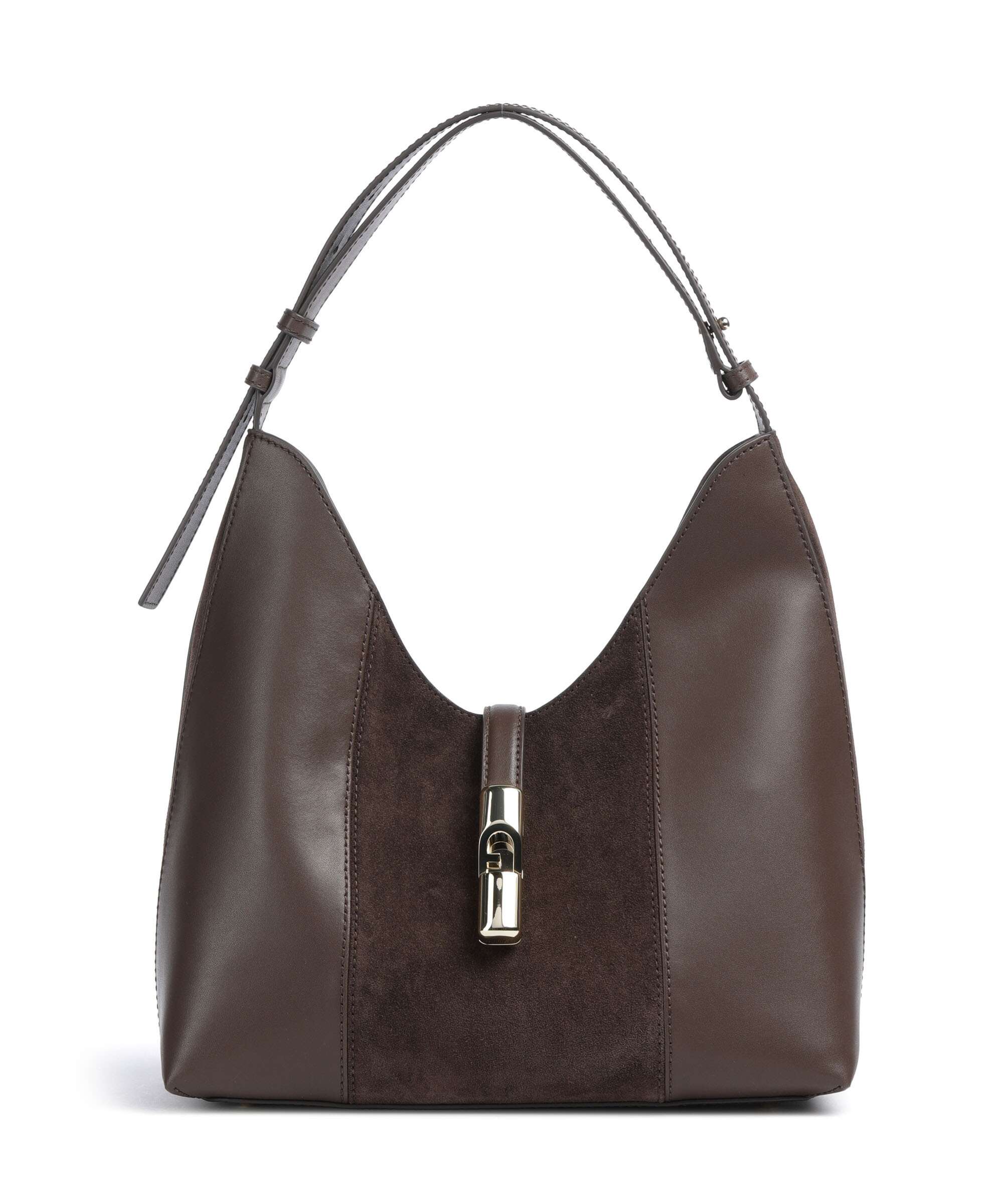 Furla Goccia M Torebka worek toni espresso