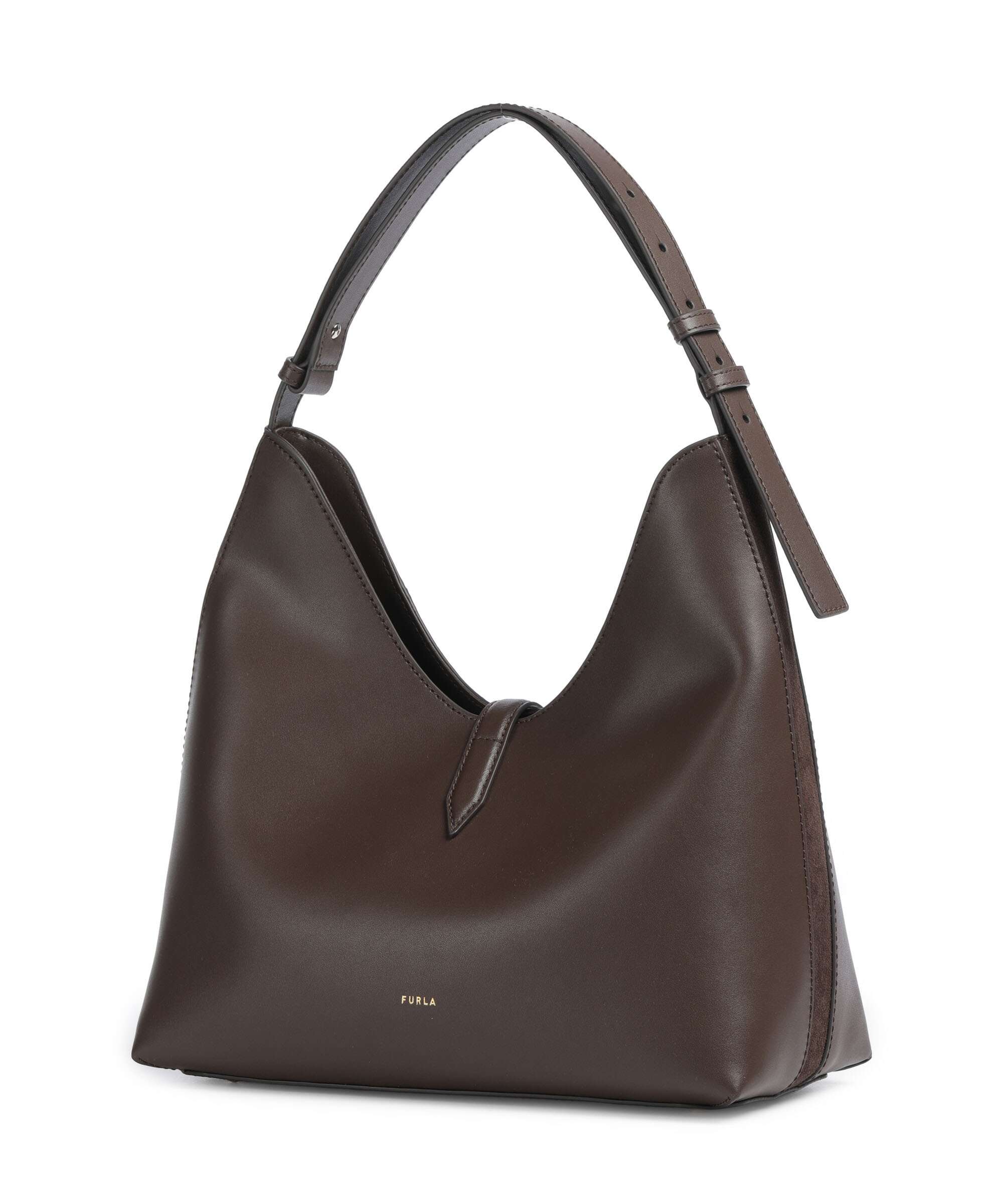 Furla Goccia M Torebka worek toni espresso - Image 2