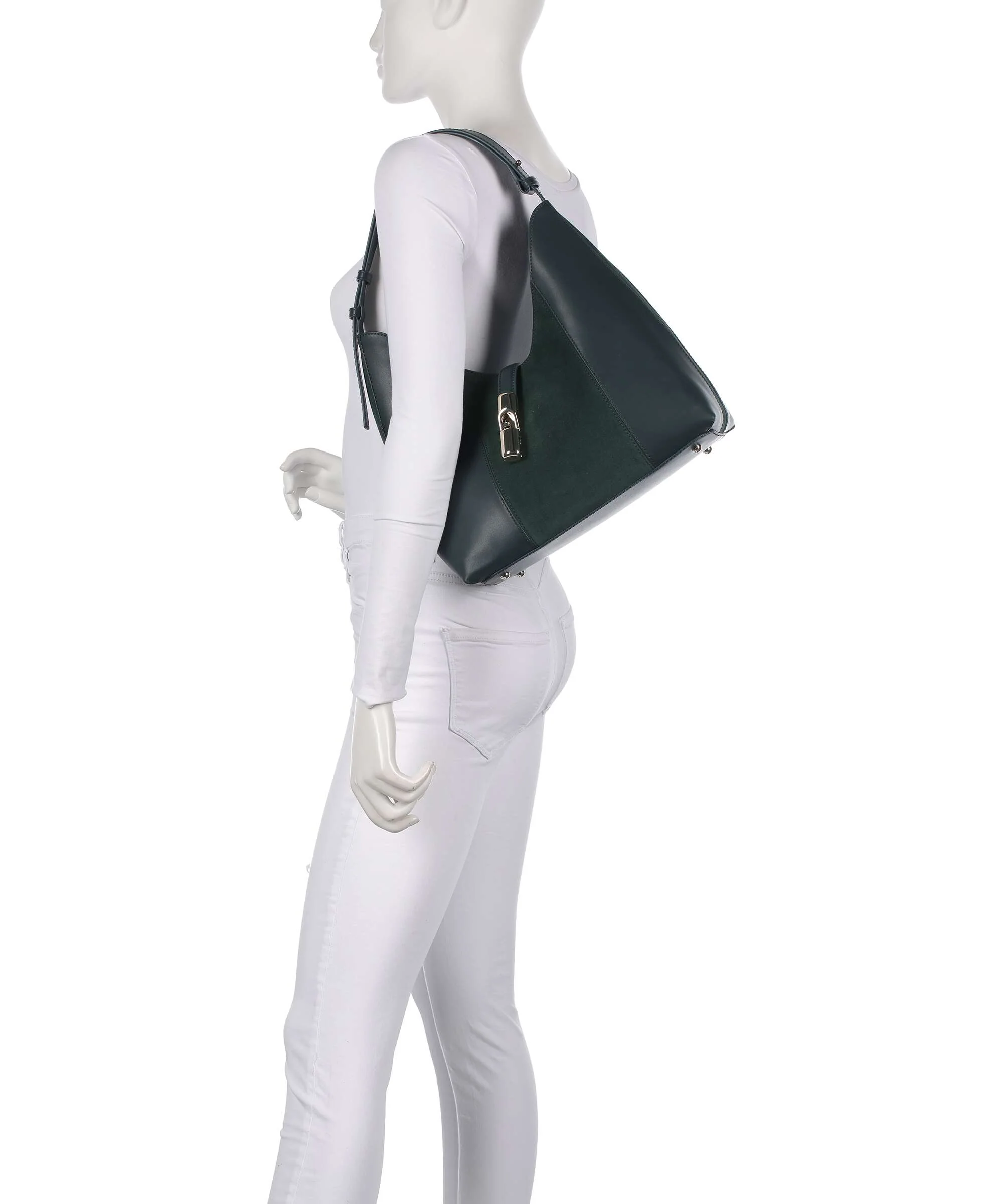 Furla Goccia M Torebka worek toni dark forest - Image 3