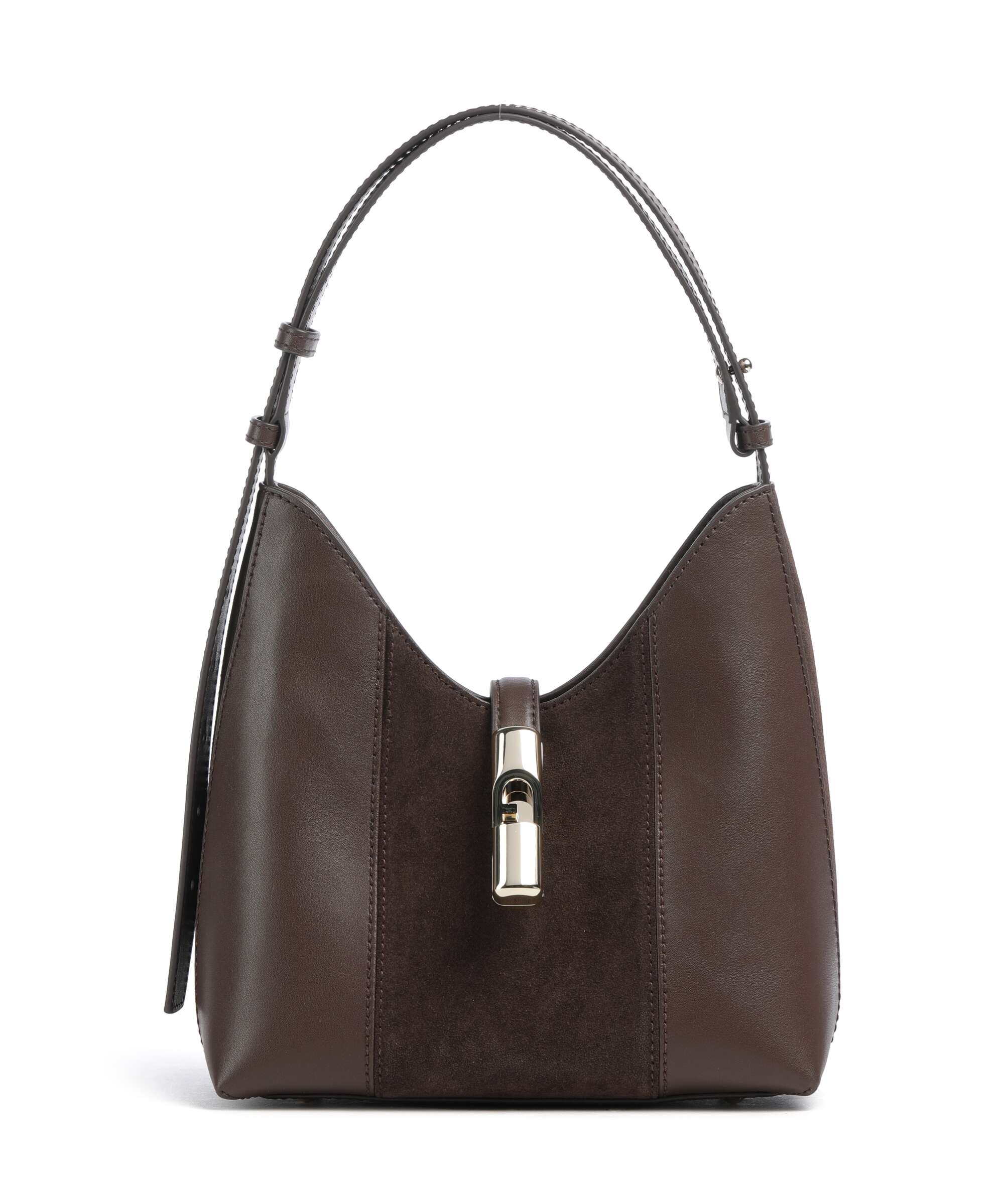 Furla Goccia S Torba na ramię toni espresso