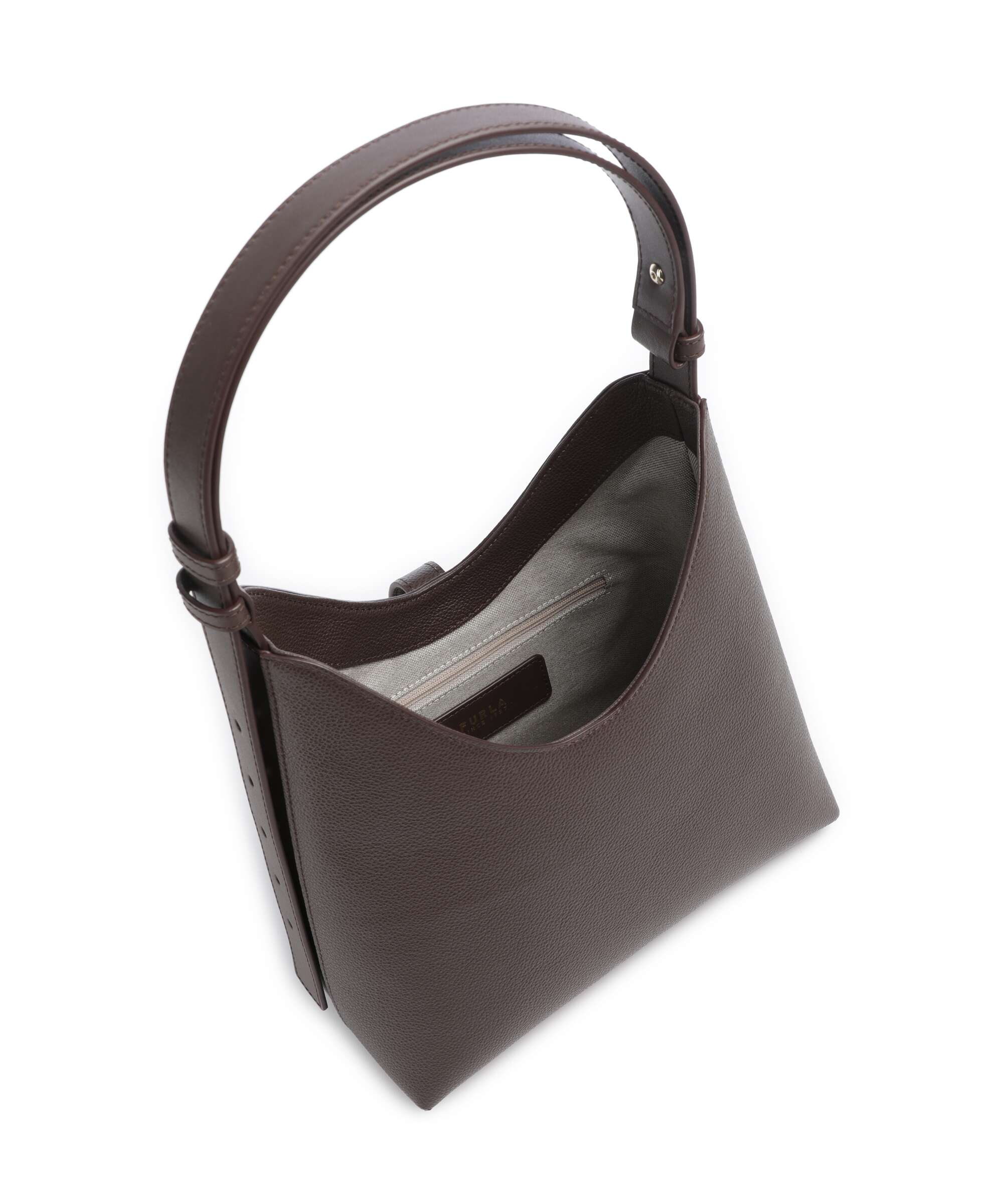 Furla Goccia S Torba na ramię cioccolato - Image 6