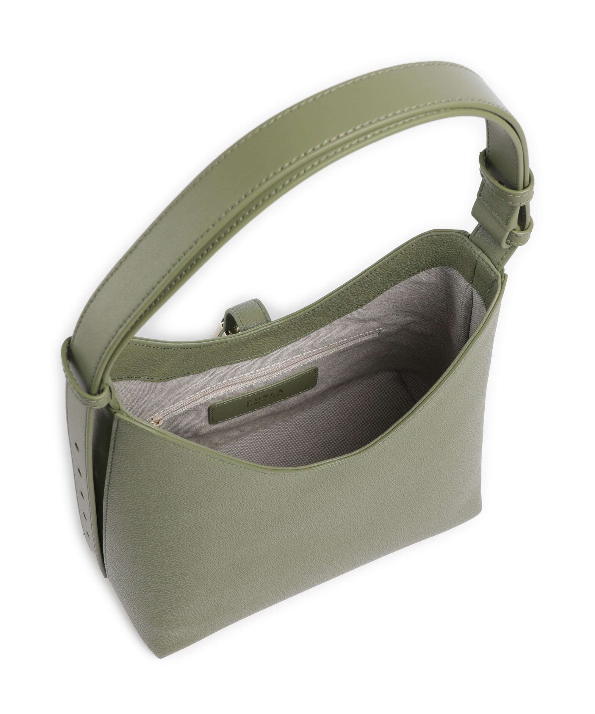 Furla Goccia S Torba na ramię avocado - Image 5