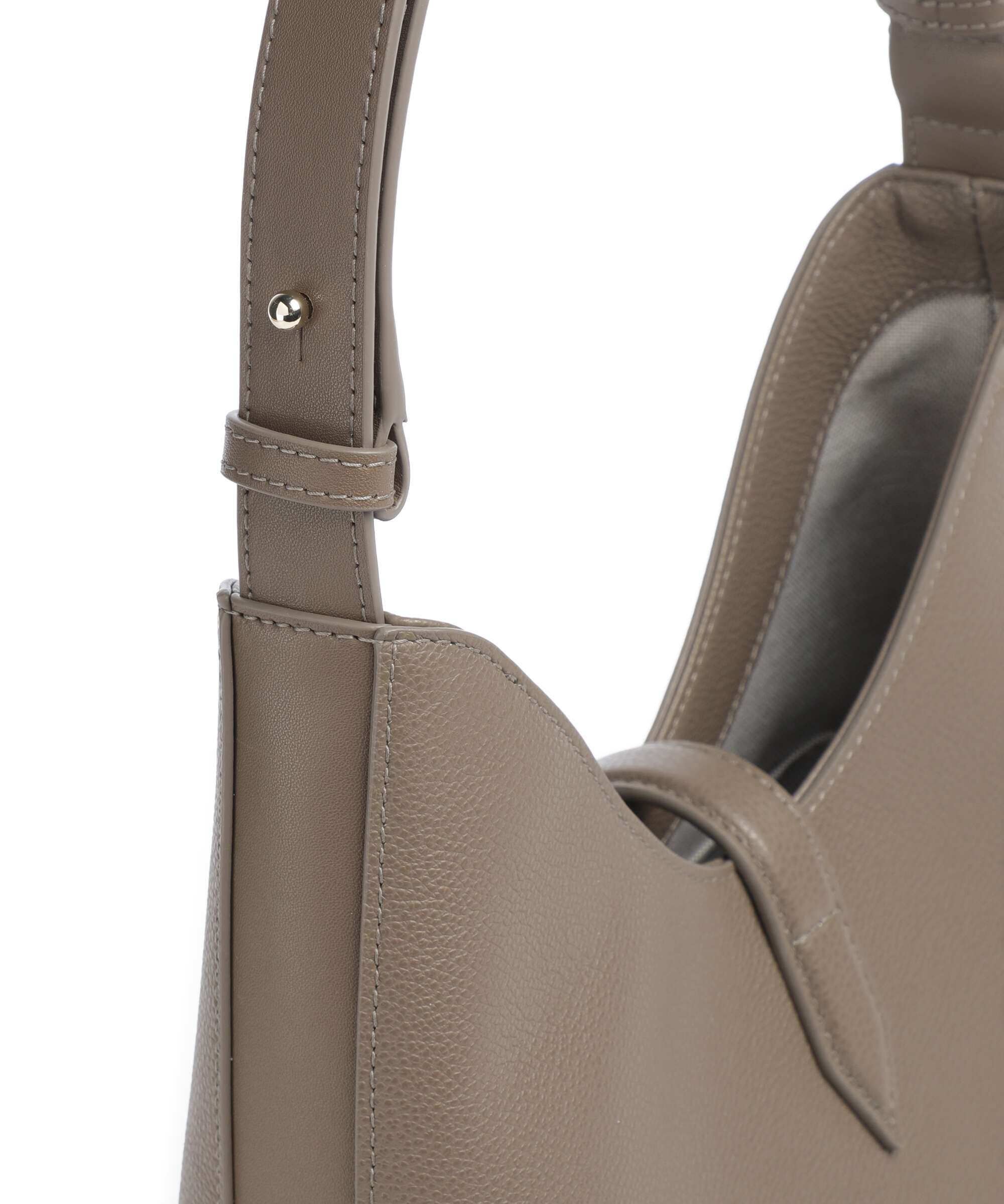 Furla Goccia S Torba na ramię muddy gray - Image 4
