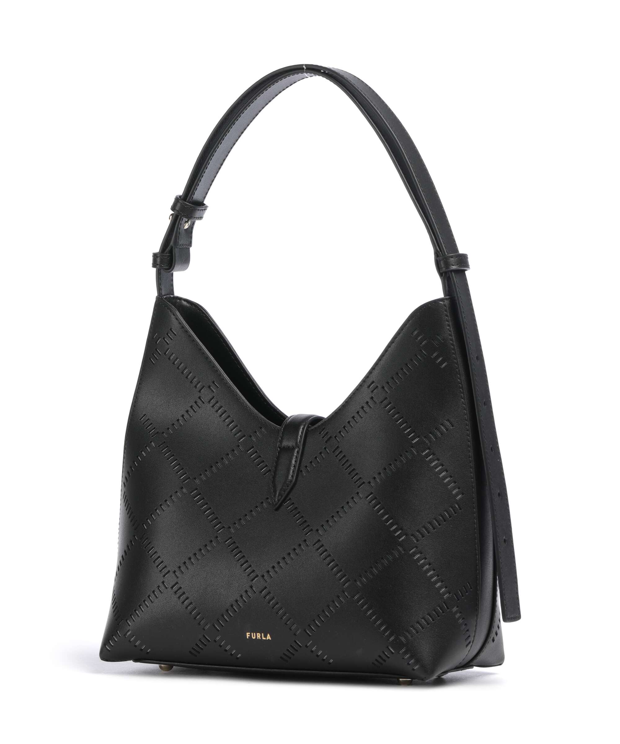 Furla Goccia S Torebka worek nero - Image 2