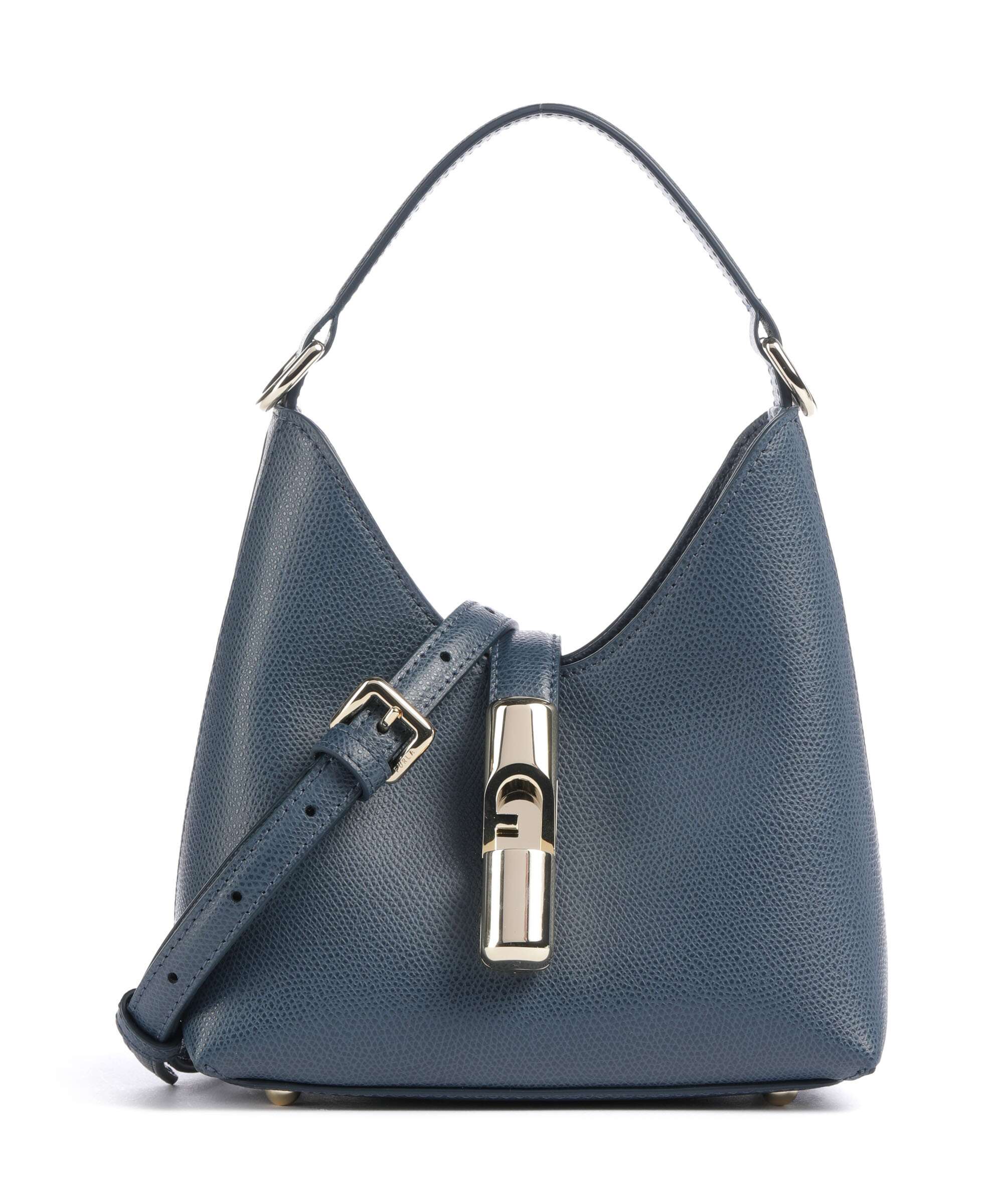 Furla Iride Mini Torba przez ramię grigio blu