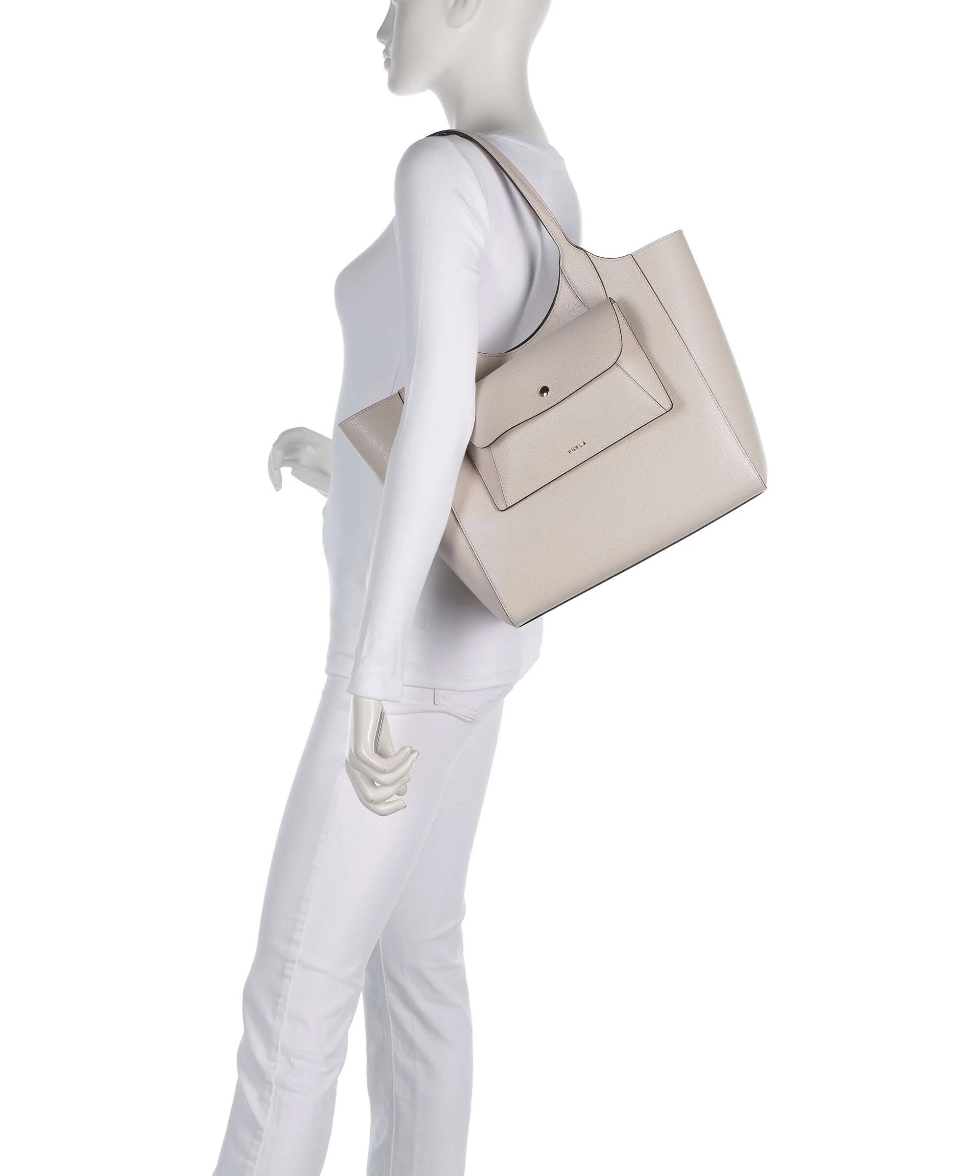 Furla Lea M Torba na zakupy lino - Image 3