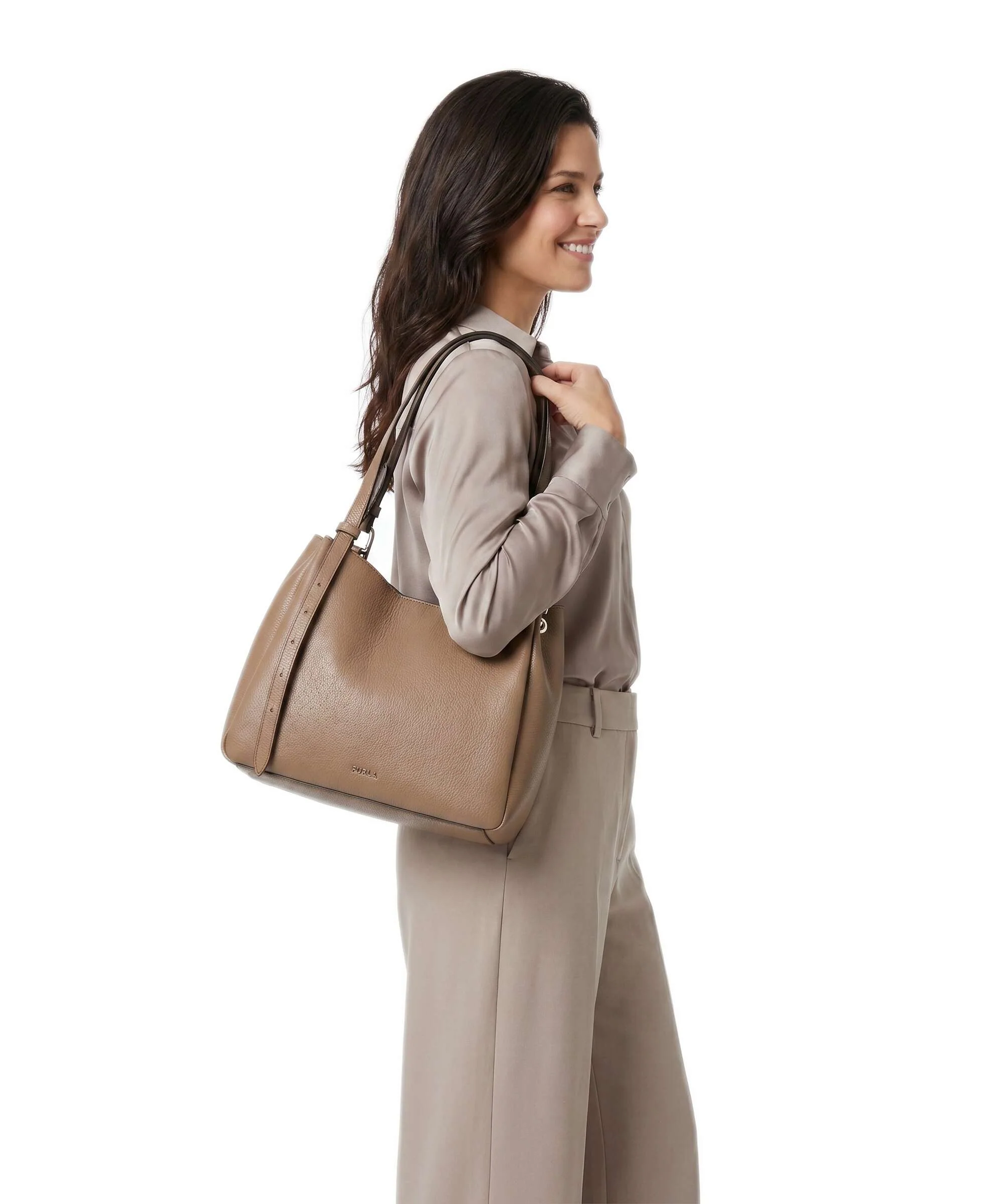 Furla Nuvola M Torebka worek toffee - Image 3