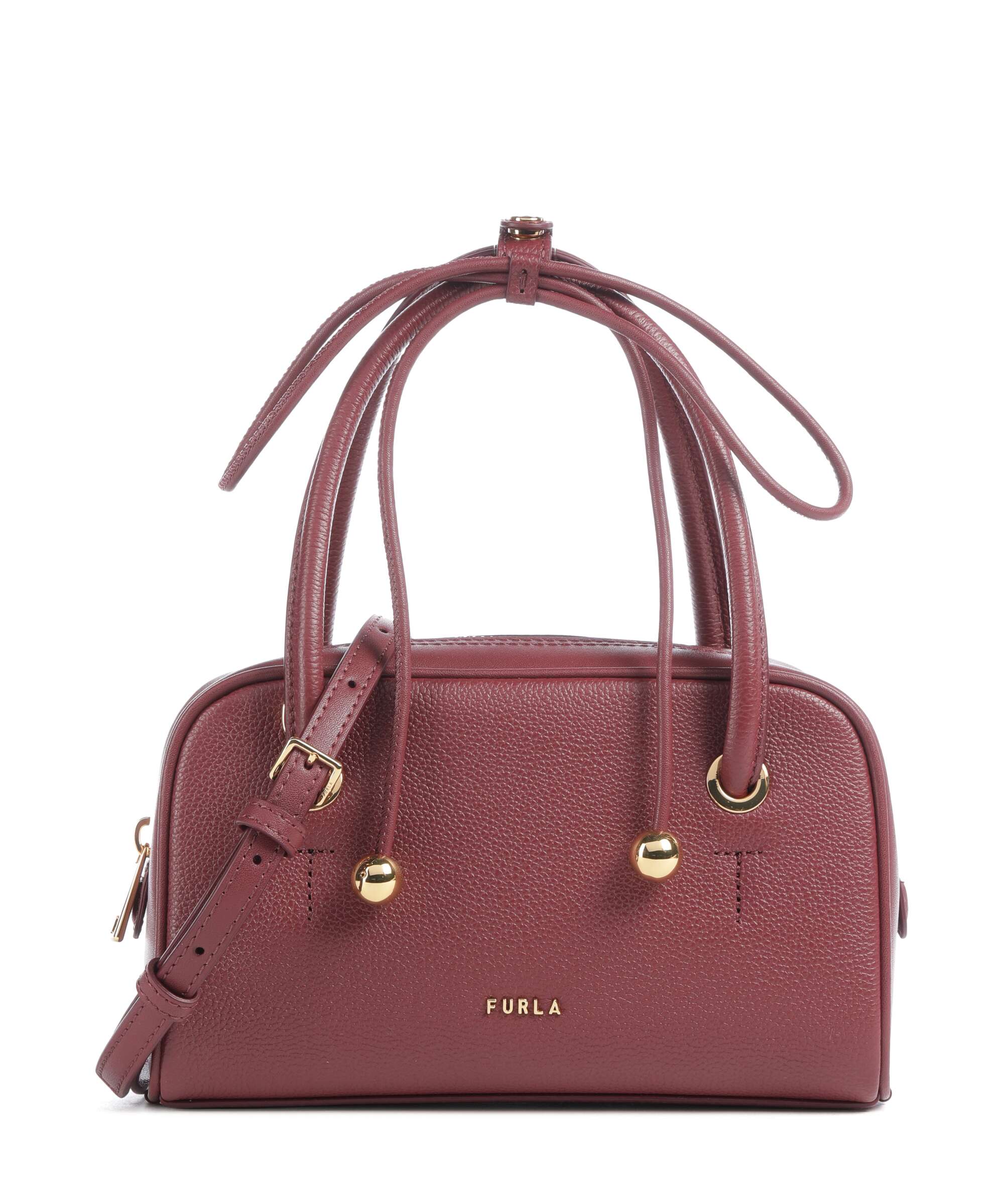 Furla Poppy Mini Torebka red apple