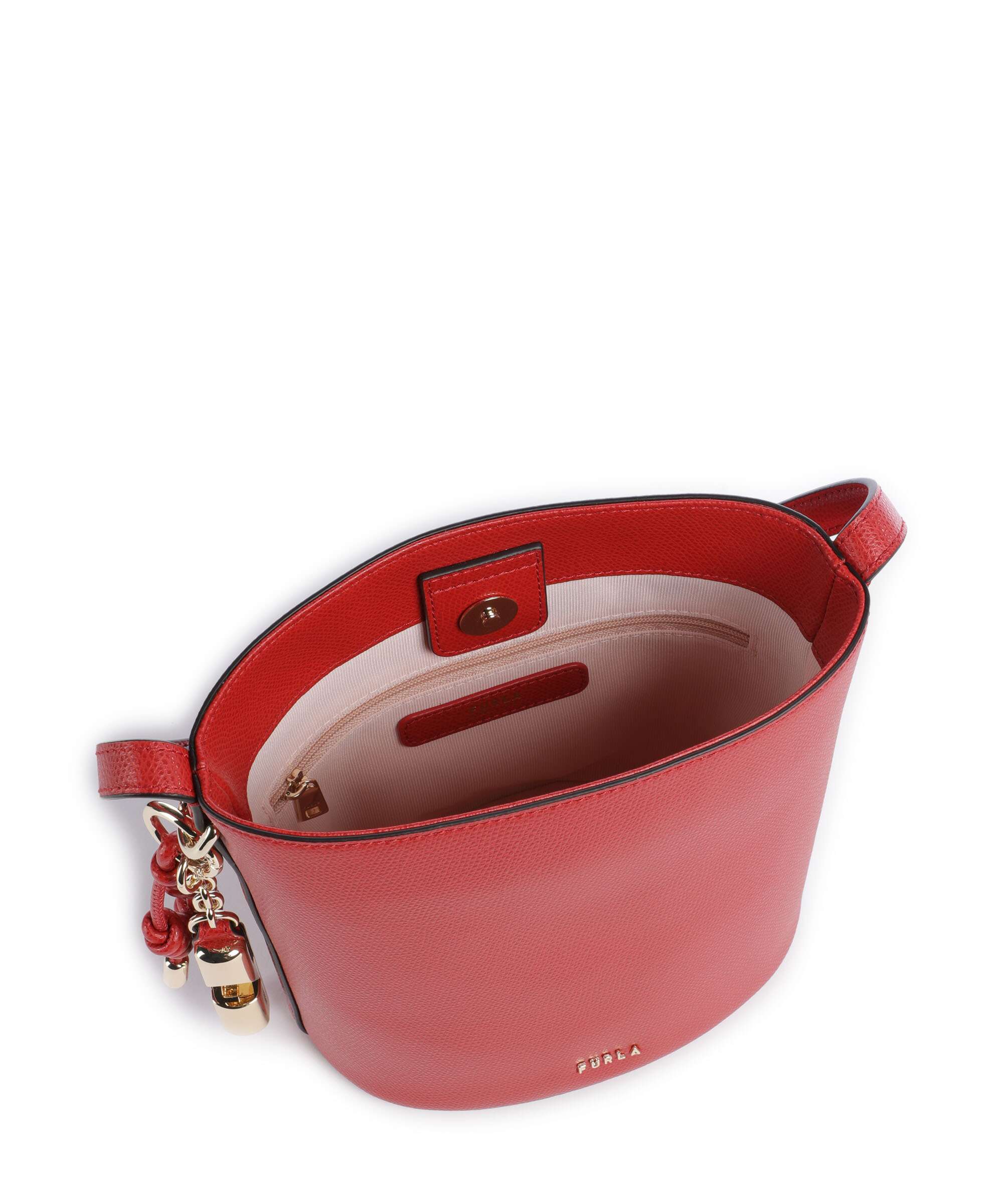 Furla Roxie Mini Torebka worek red - Image 6