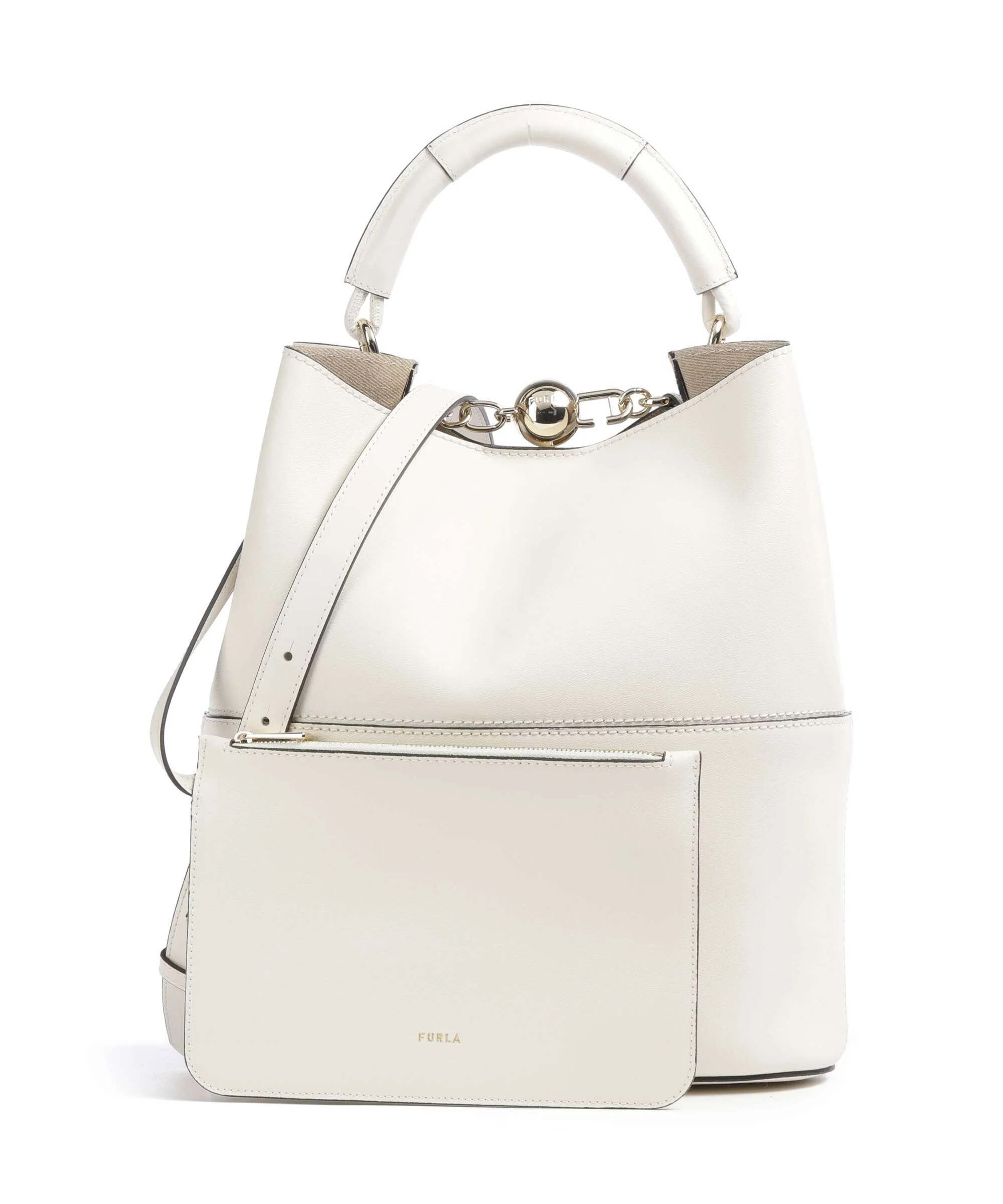 Furla Sfera S Torebka worek panna/avena - Image 5