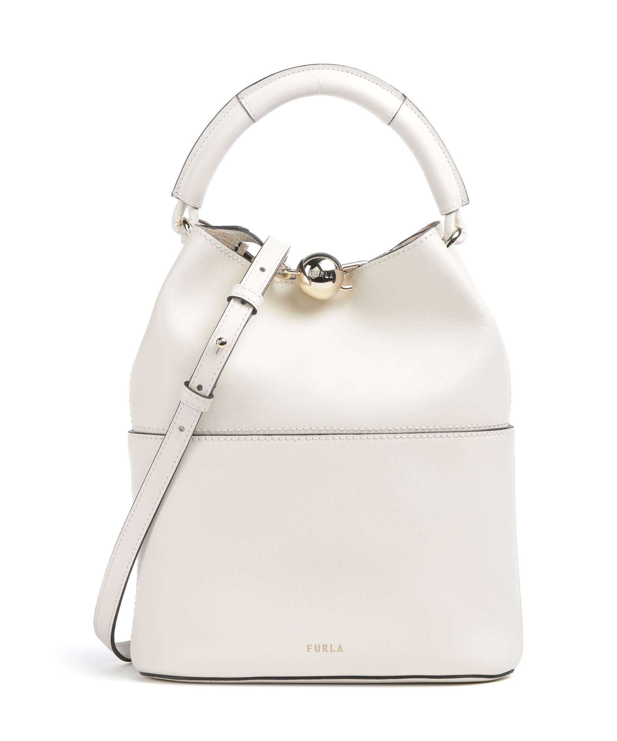 Furla Sfera S Torebka worek panna/avena
