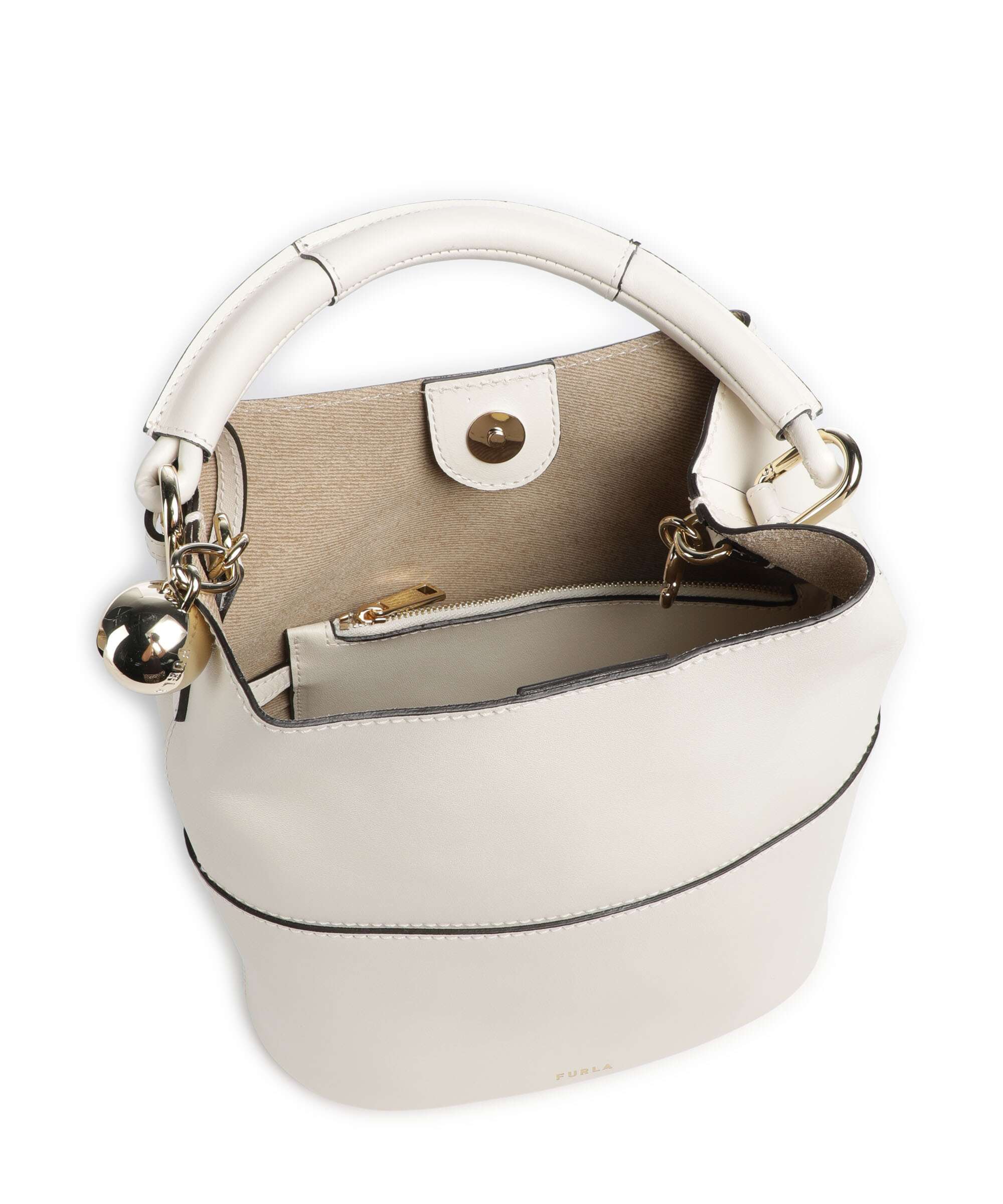 Furla Sfera S Torebka worek panna/avena - Image 6