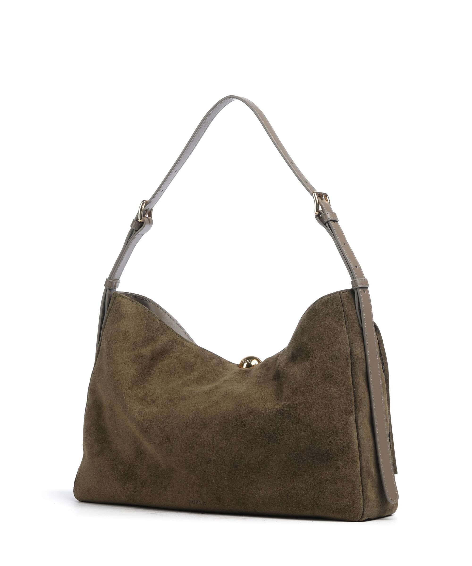 Furla Sfera Soft L Torebka worek toni muddy gray - Image 2