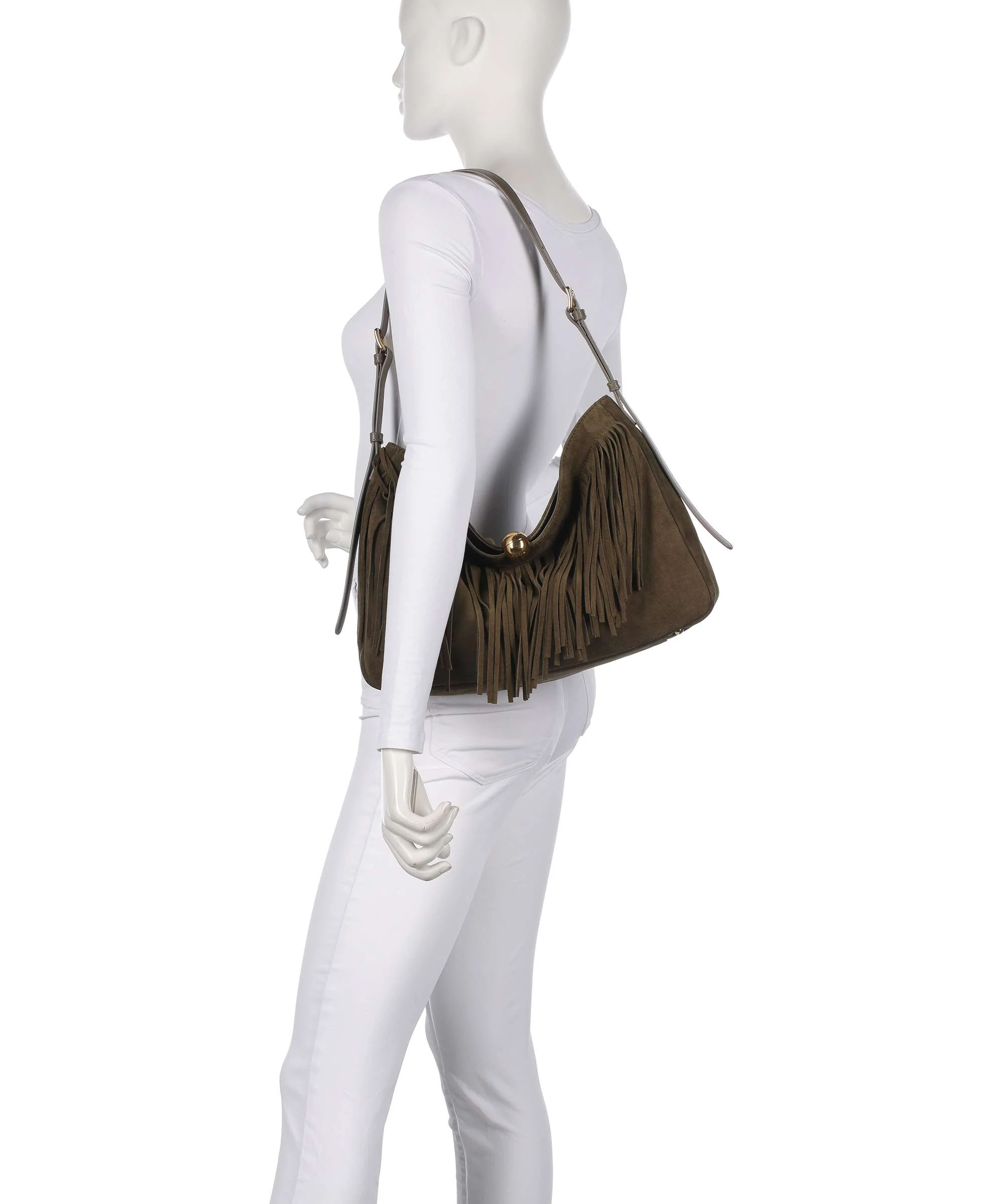 Furla Sfera Soft L Torebka worek toni muddy gray - Image 3