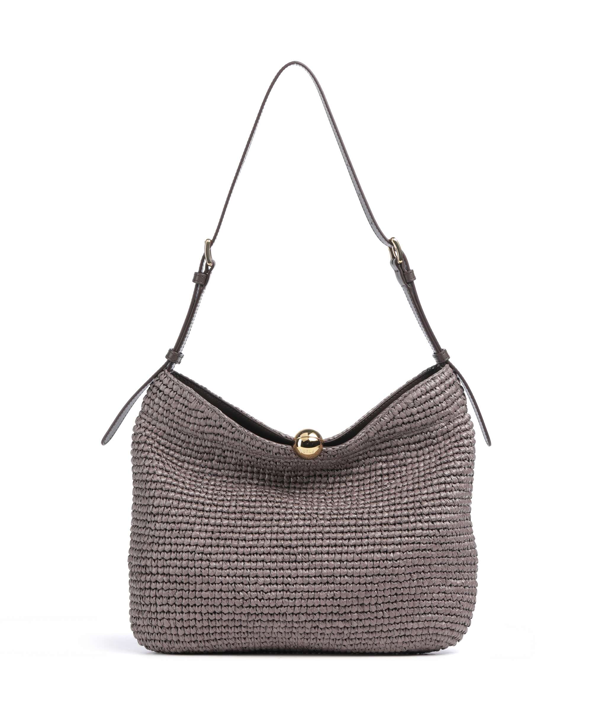 Furla Sfera Soft L Torebka worek cioccolato