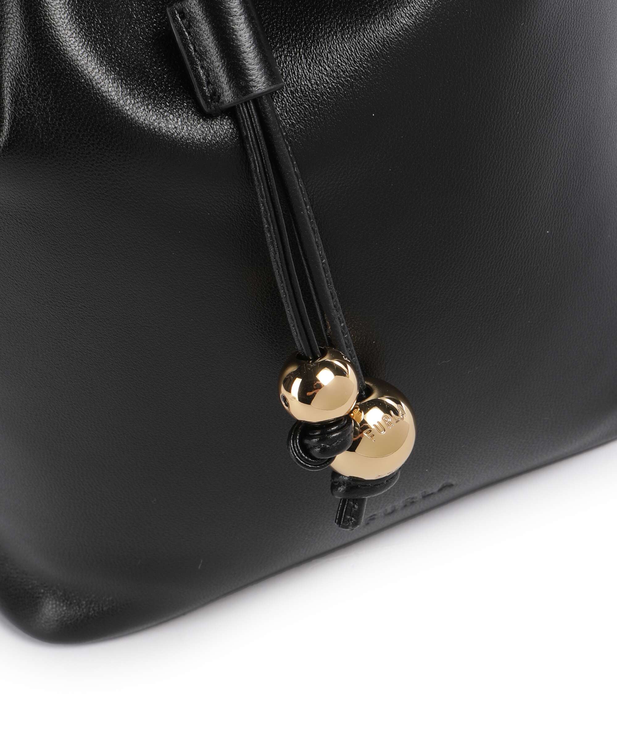 Furla Sfera Soft Mini Torebka worek nero - Image 4