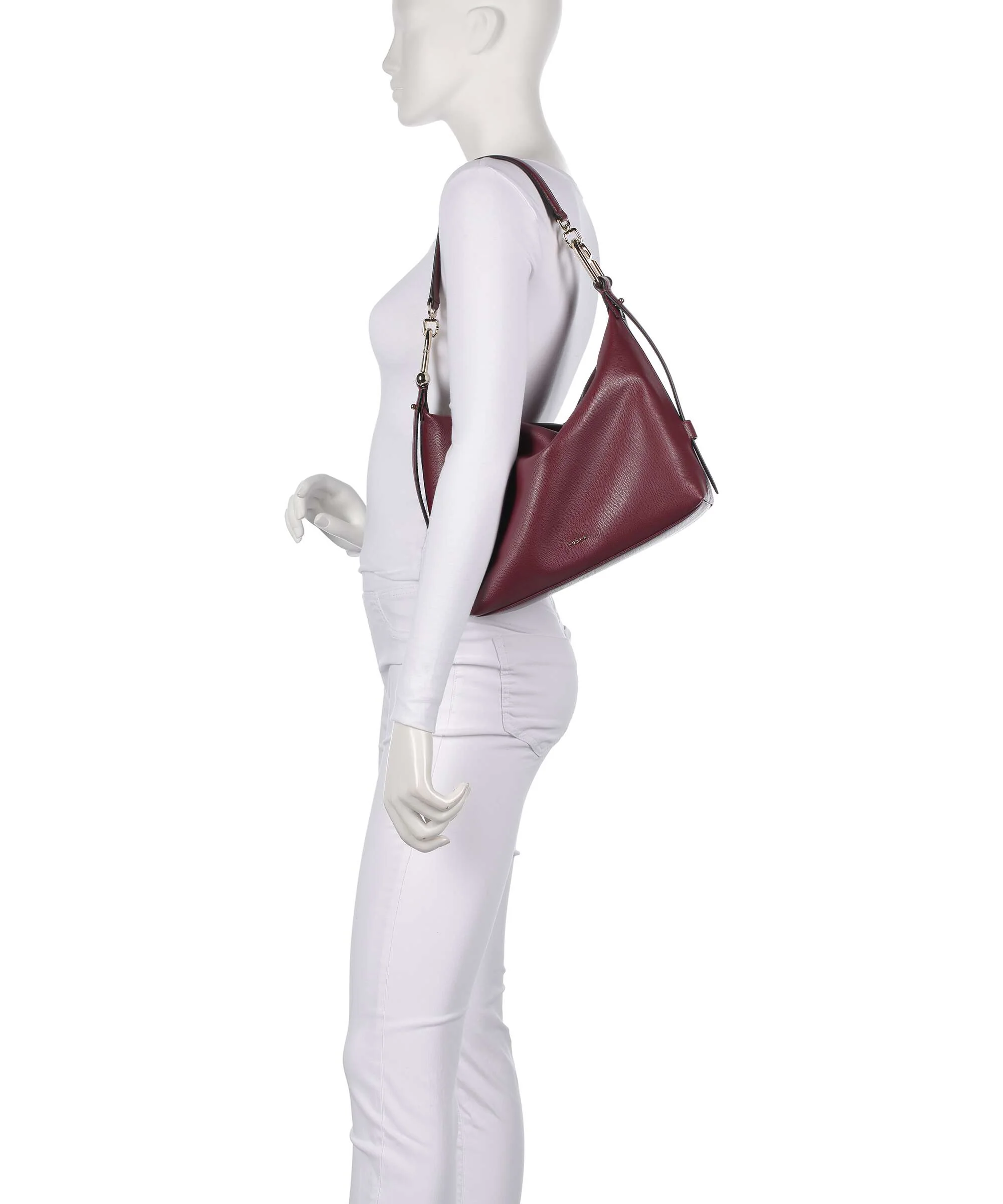 Furla Tonie M Torebka worek red apple - Image 3