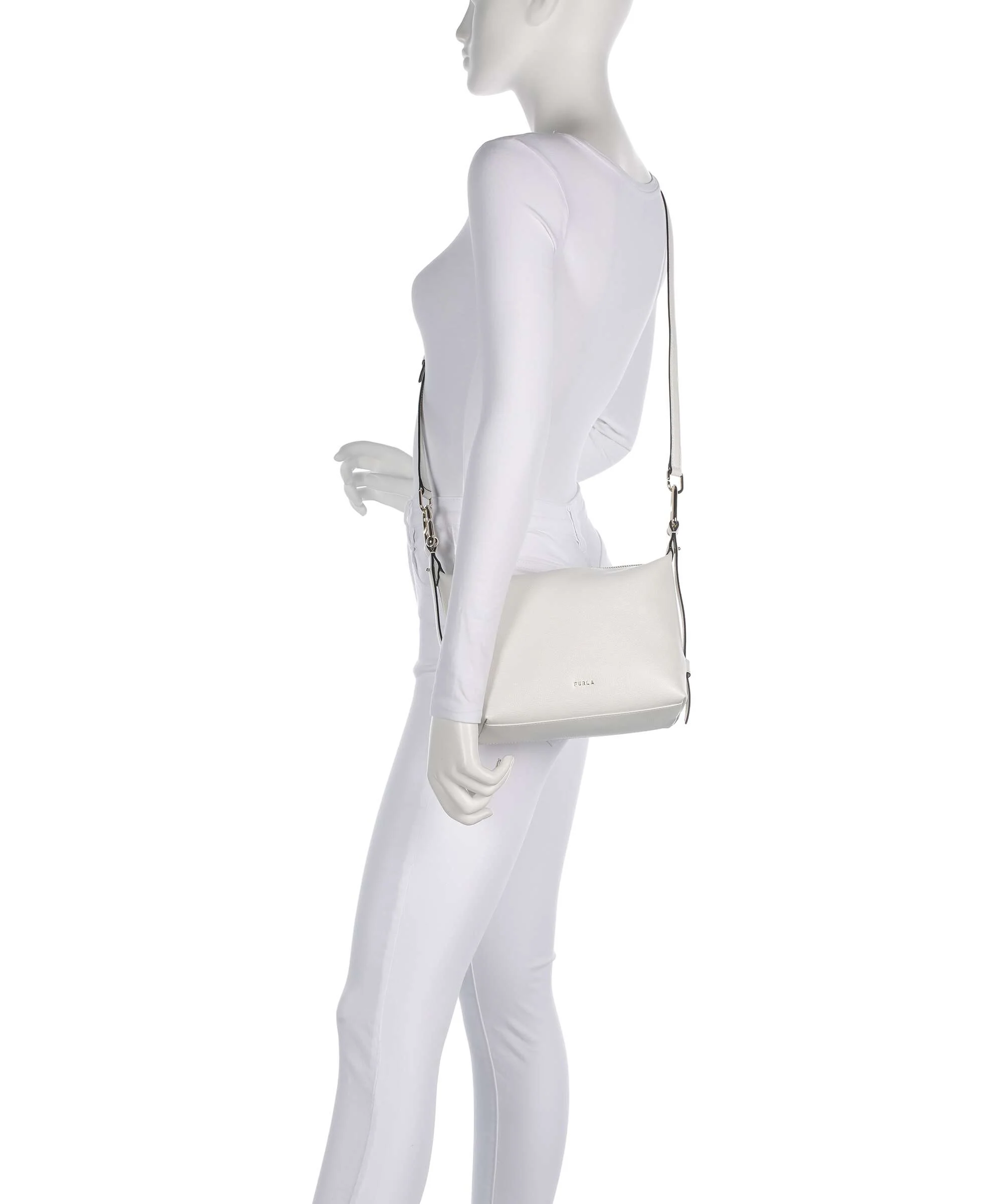 Furla Tonie Mini Torba na ramię talco - Image 4
