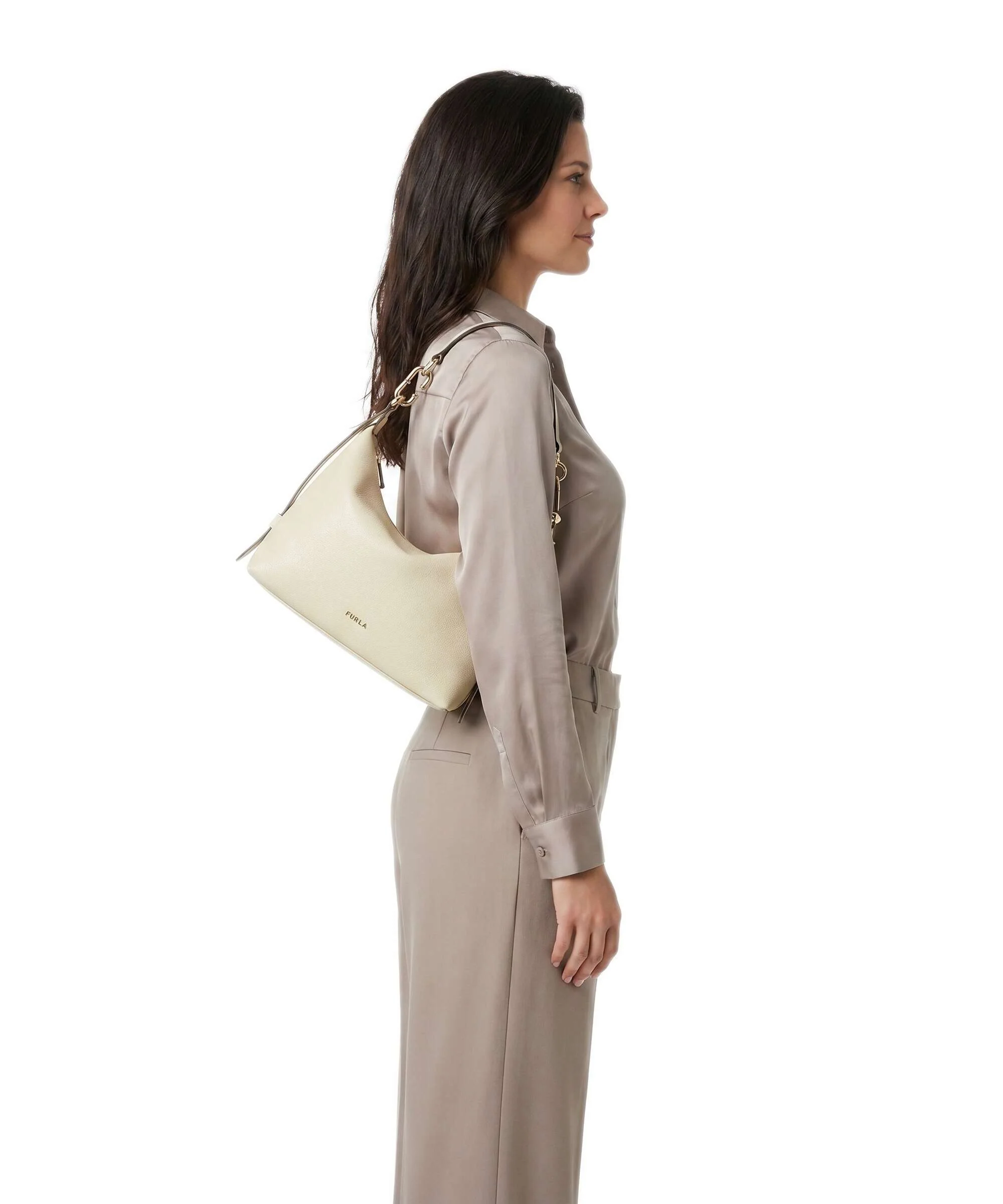Furla Tonie Mini Torba na ramię cremino - Image 3