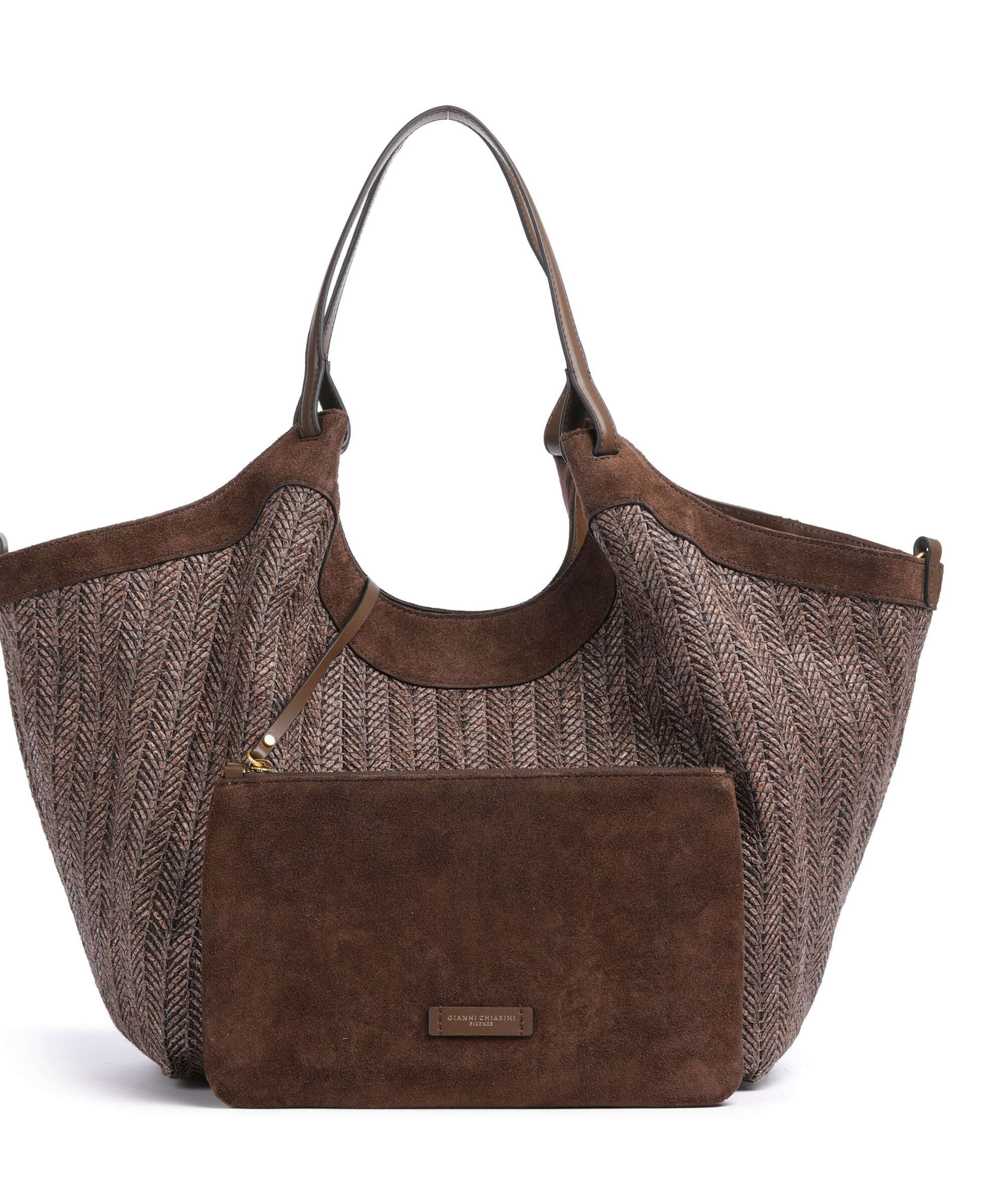 Gianni Chiarini Dua L Torebka worek choco - Image 2