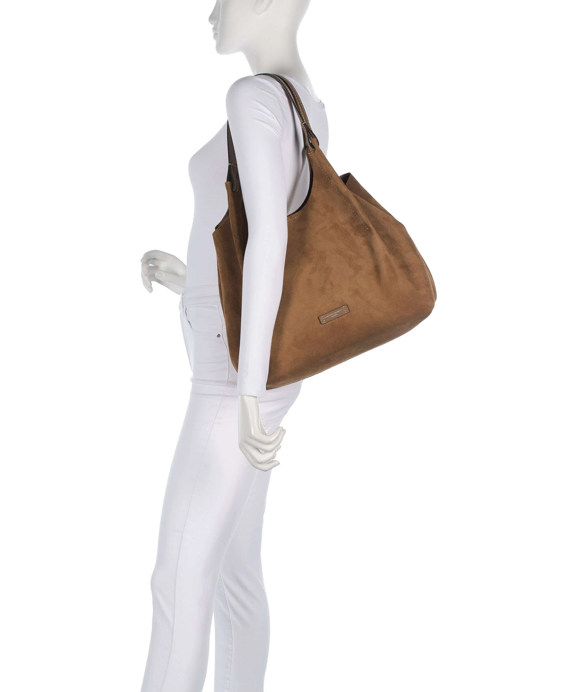 Gianni Chiarini Dua L Torebka worek caramel - Image 3