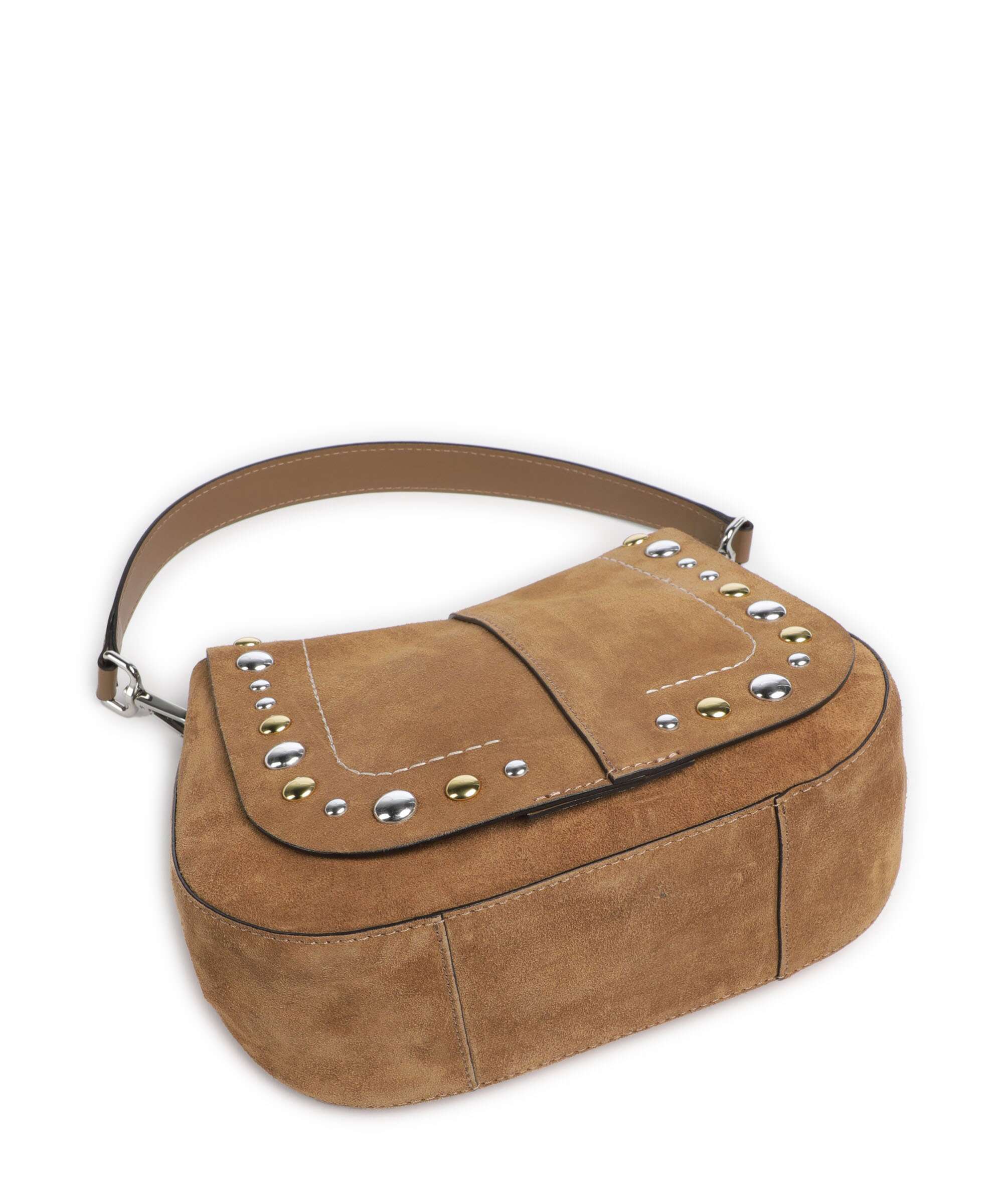 Gianni Chiarini Helena Round Torba na ramię caramel - Image 6