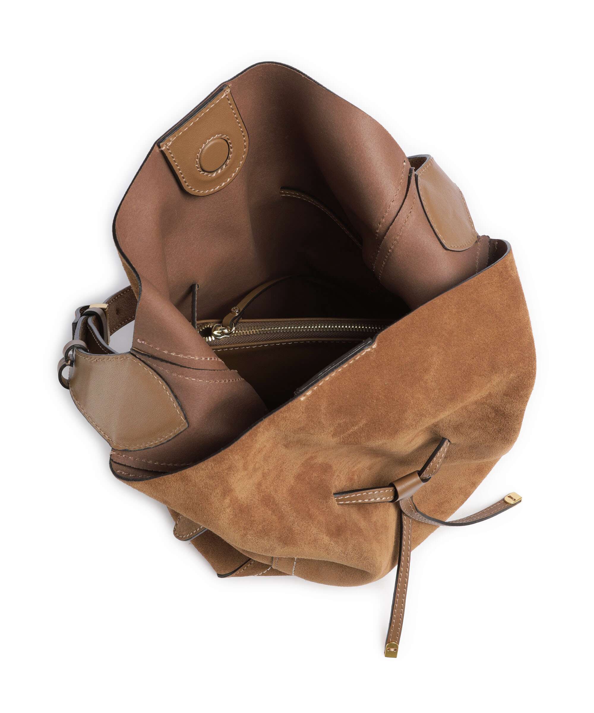 Gianni Chiarini Sienna Torebka worek caramel - Image 6