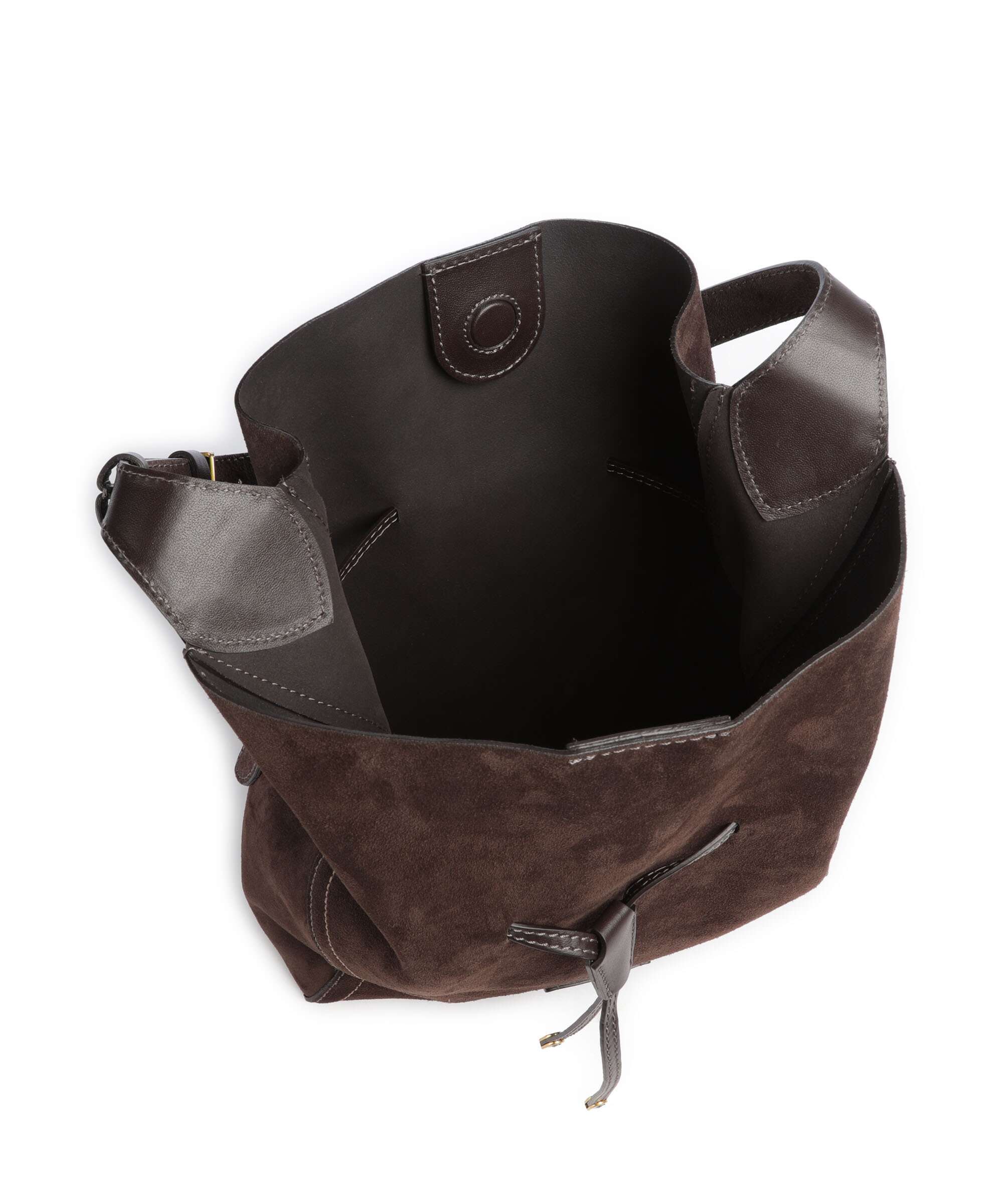 Gianni Chiarini Sienna Torebka worek moka - Image 7