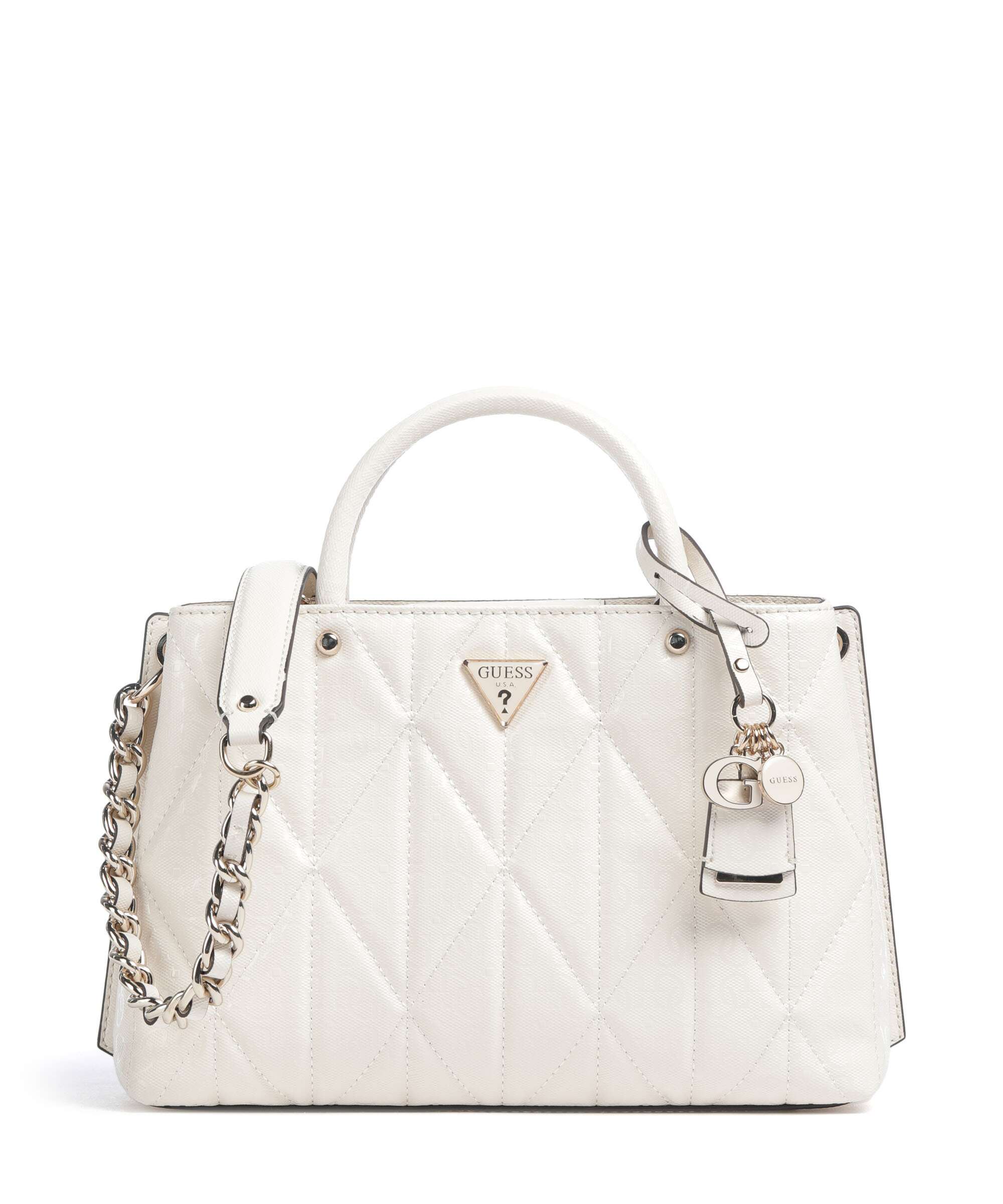 Guess Aldina G-Shine Torebka offwhite