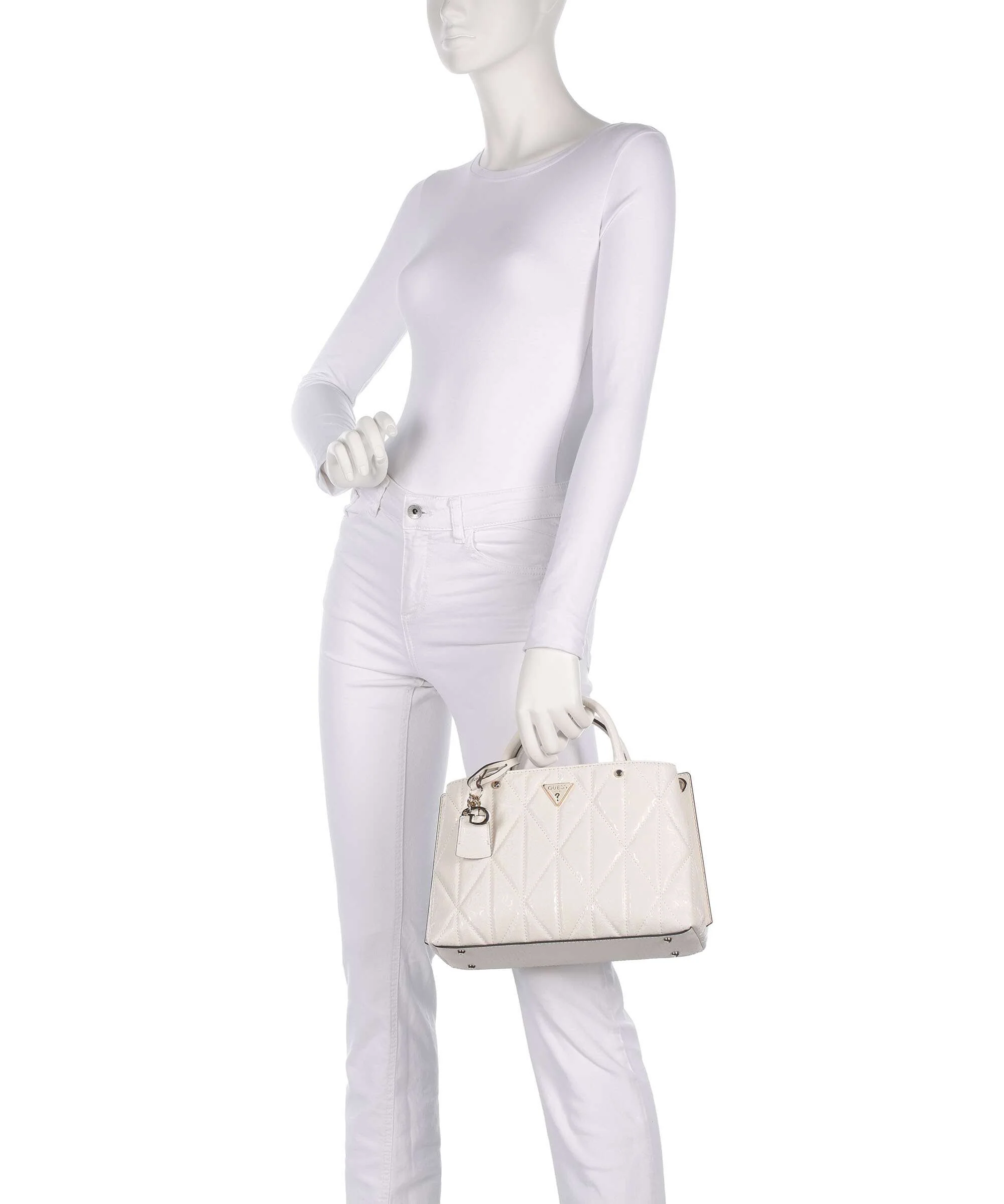 Guess Aldina G-Shine Torebka offwhite - Image 3