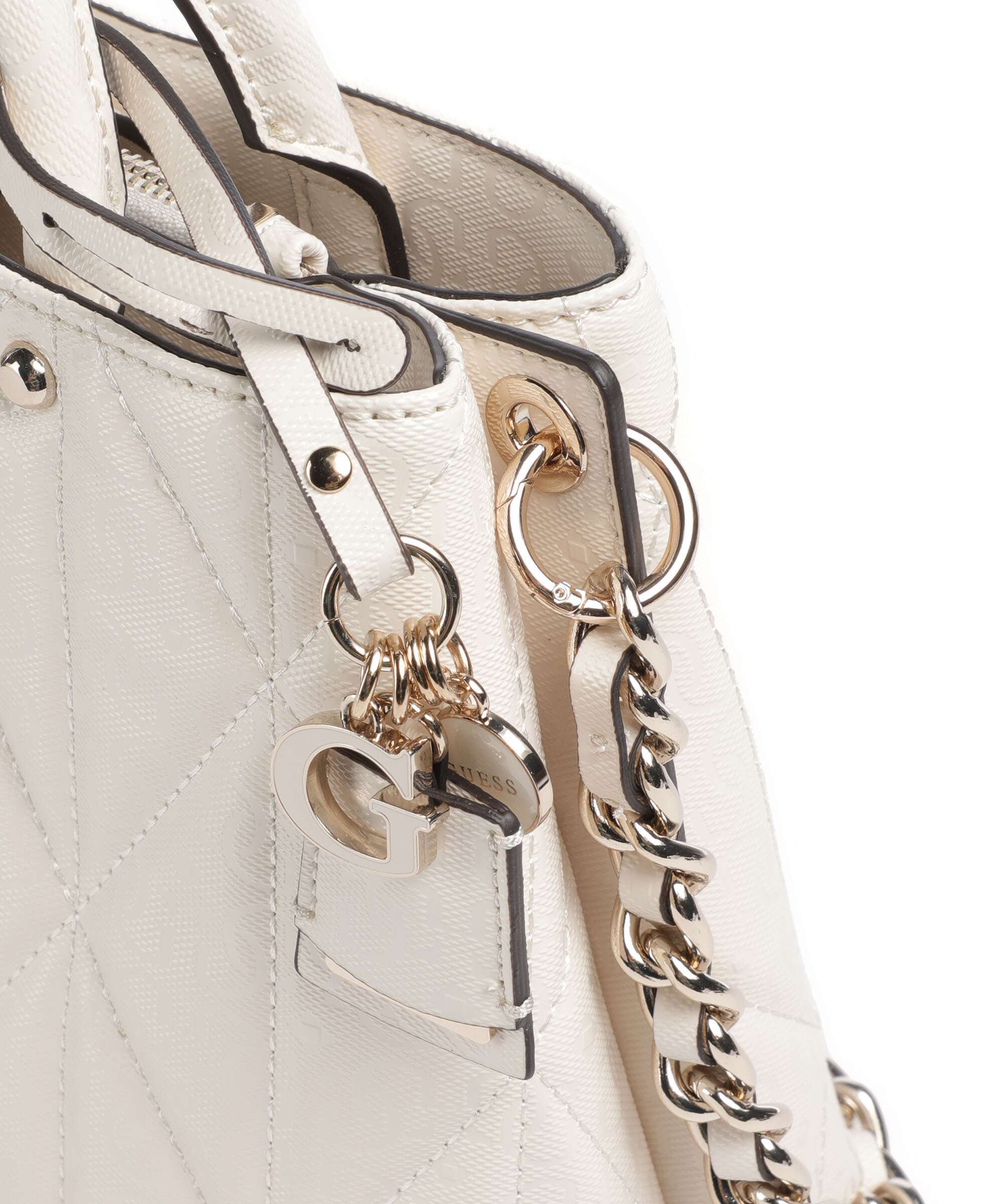 Guess Aldina G-Shine Torebka offwhite - Image 4