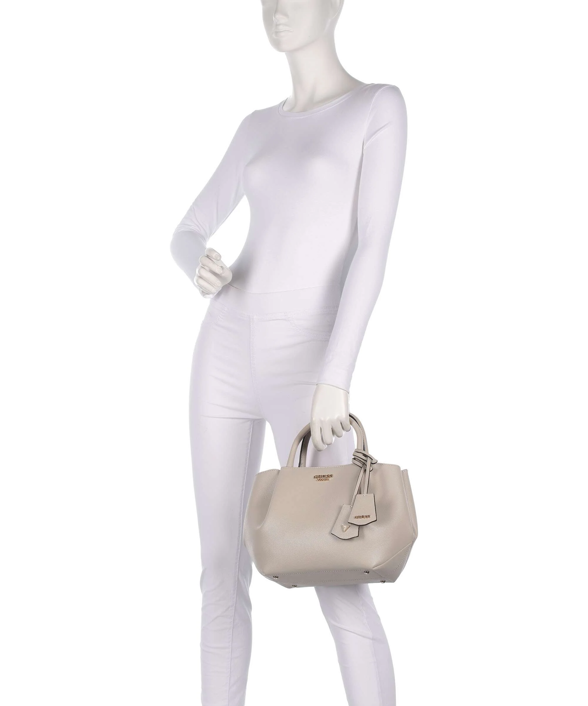 Guess Amorette Torebka light taupe - Image 3