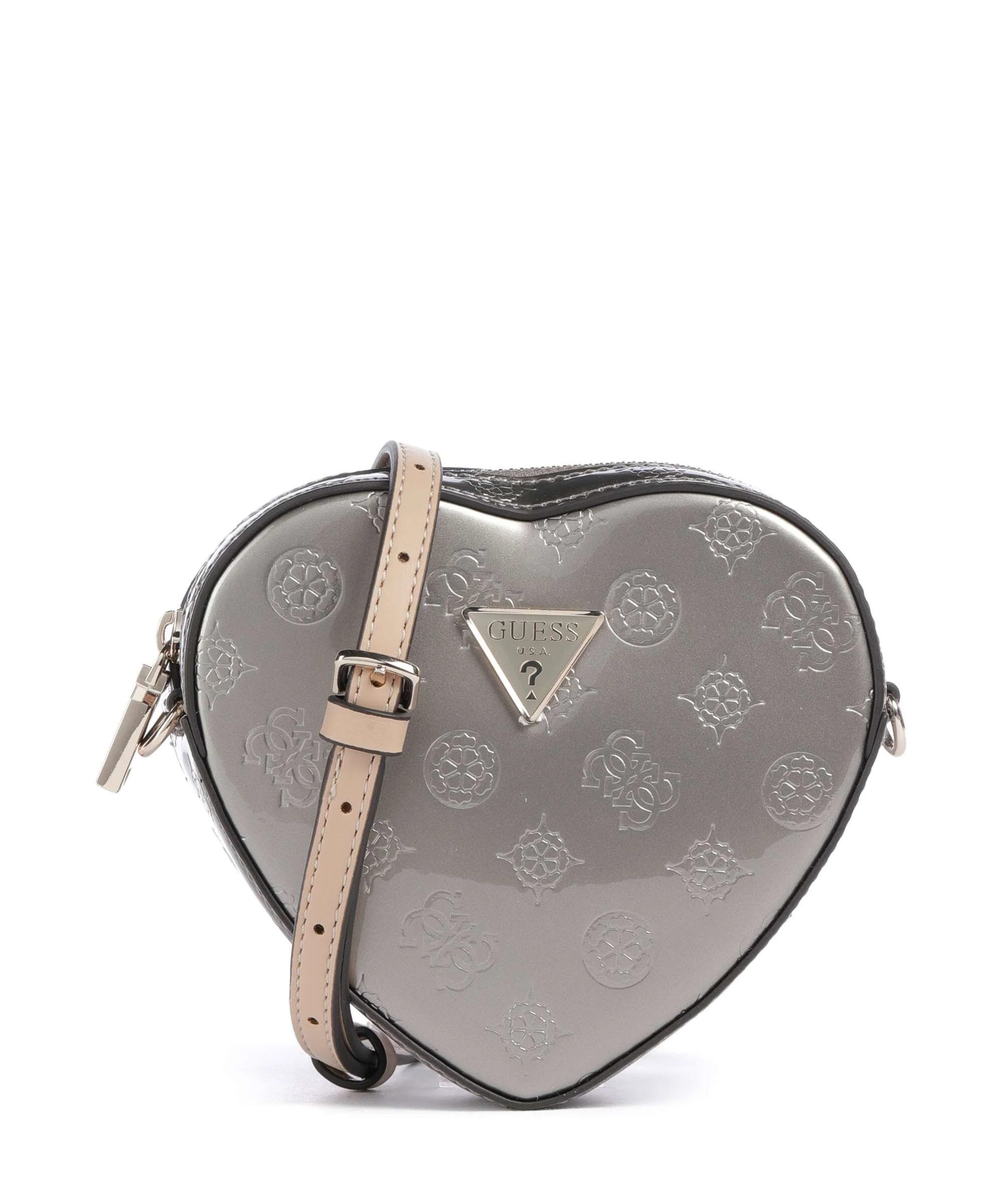 Guess Arnela Torba przez ramię pewter logo