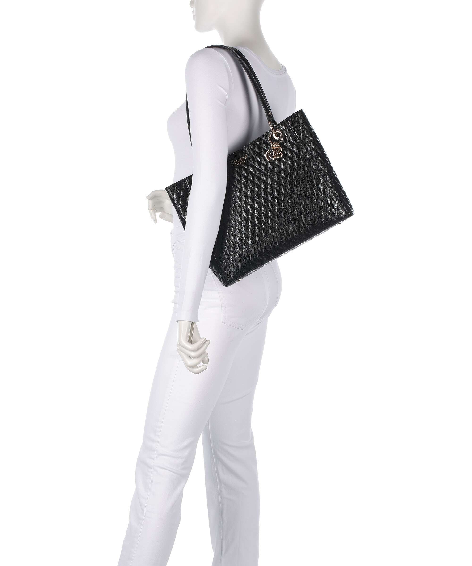 Guess Betula Torba na zakupy black - Image 3