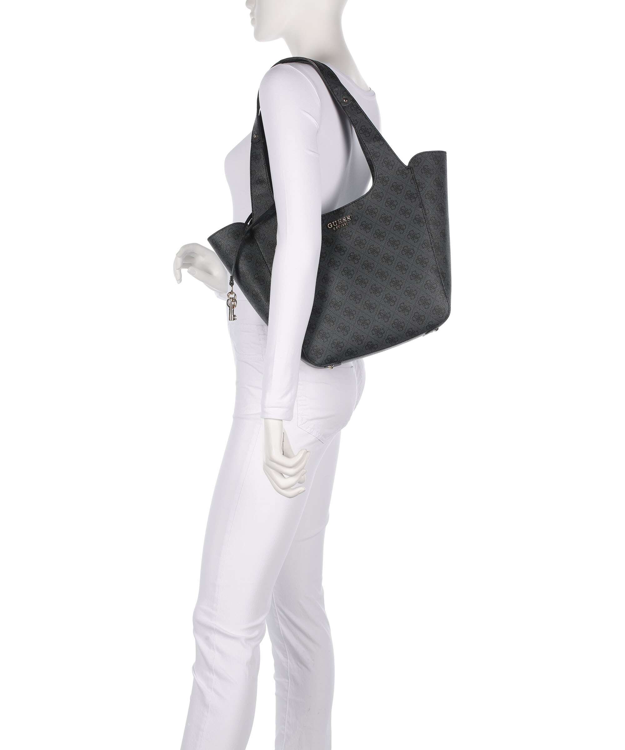 Guess Calista Torba na zakupy coal logo - Image 3