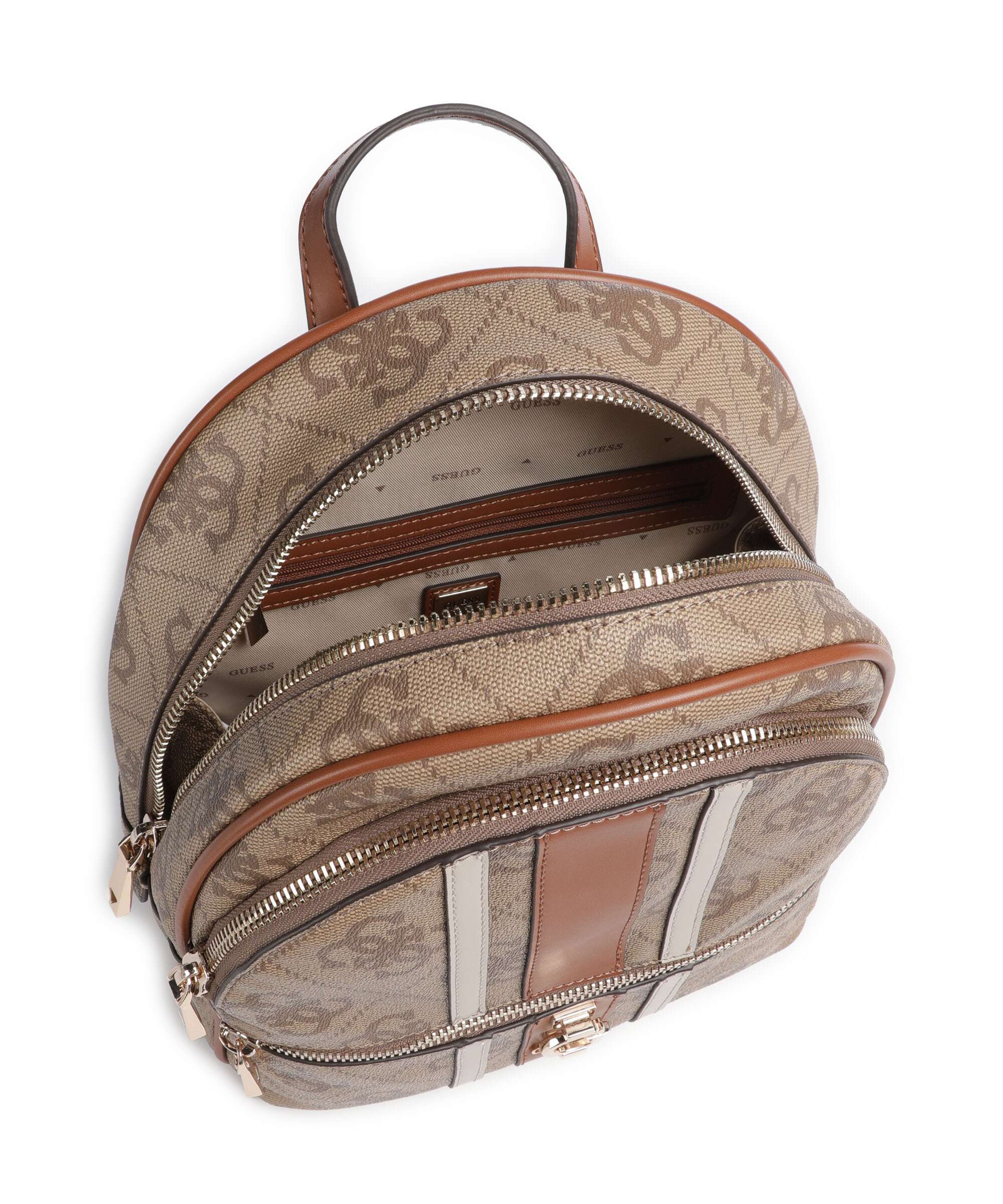 Guess Erenia Plecak latte logo - Image 5