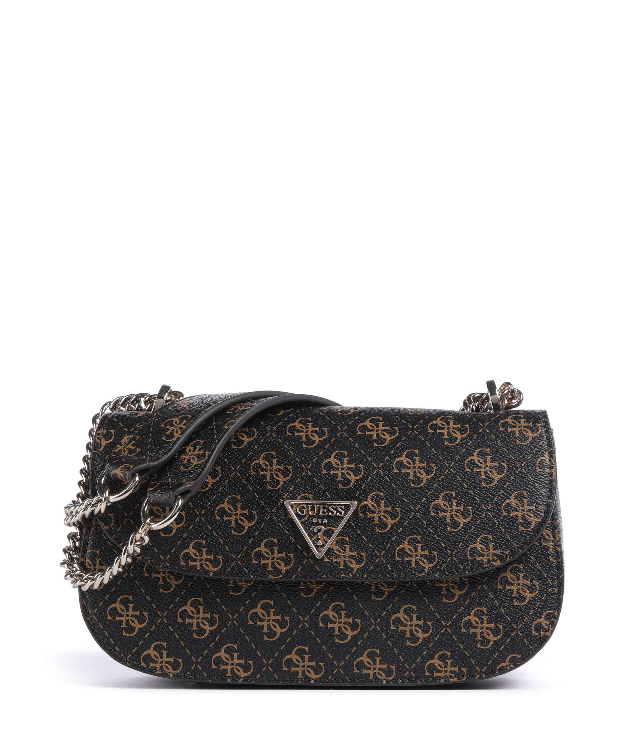 Guess Erica Eco Torba na ramię brown logo